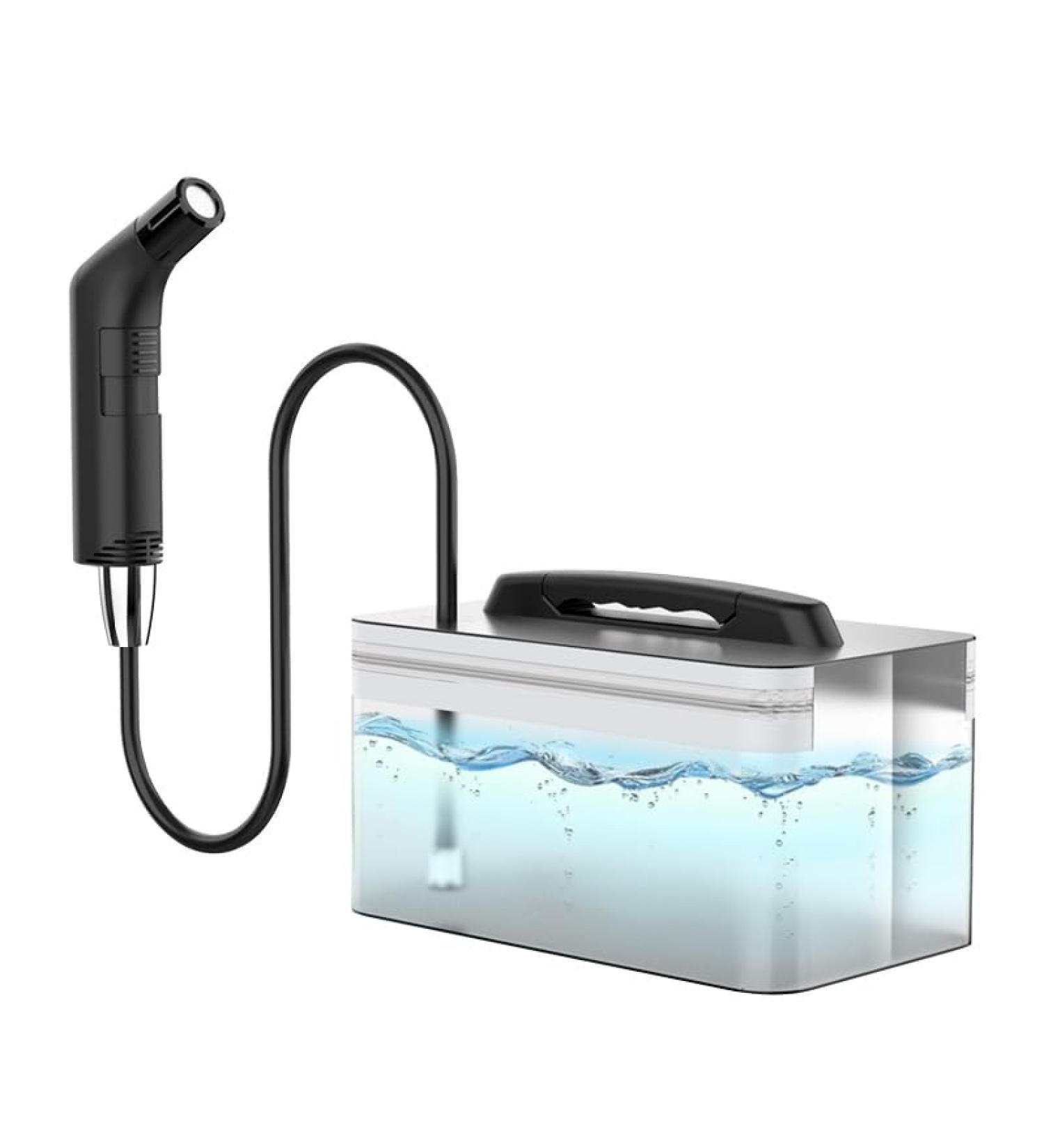 Electric Handheld Bidet Sprayer - Portable & Rechargeable 2.3L Water Tank USB Charging - Perfect for Women Children & Travel - Buy Online on GoSupps.com