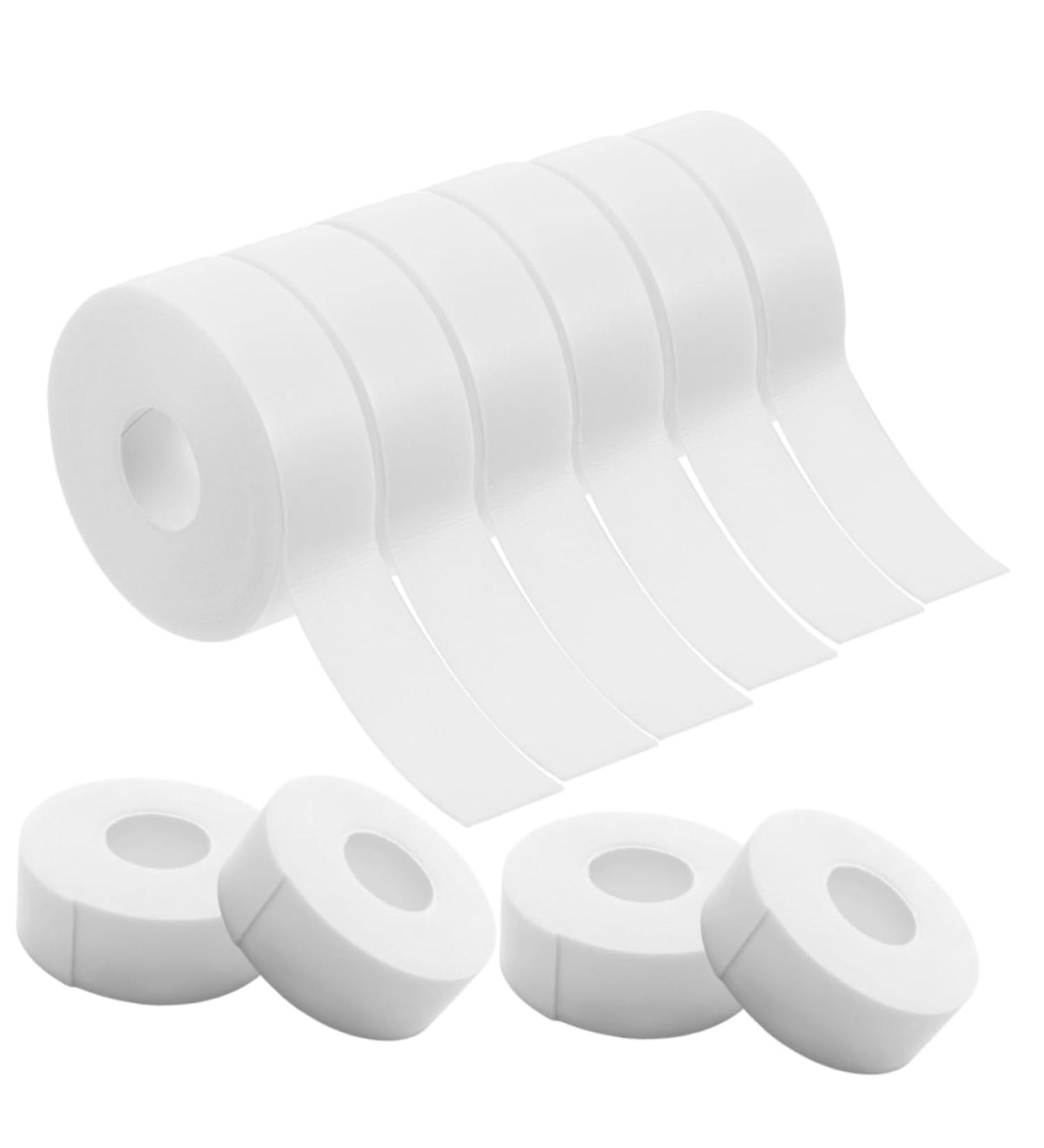 Ipetboom 10 Rolls Eyelash Tape Tool Lash Extension Supplies Eye Skin Tape DIY Lash Grafting Tape Lash Extension Tape Eyelash Grafting Tape Adhesive Lash Tape Foam Eyes White Patch - Buy Online on GoSupps.com