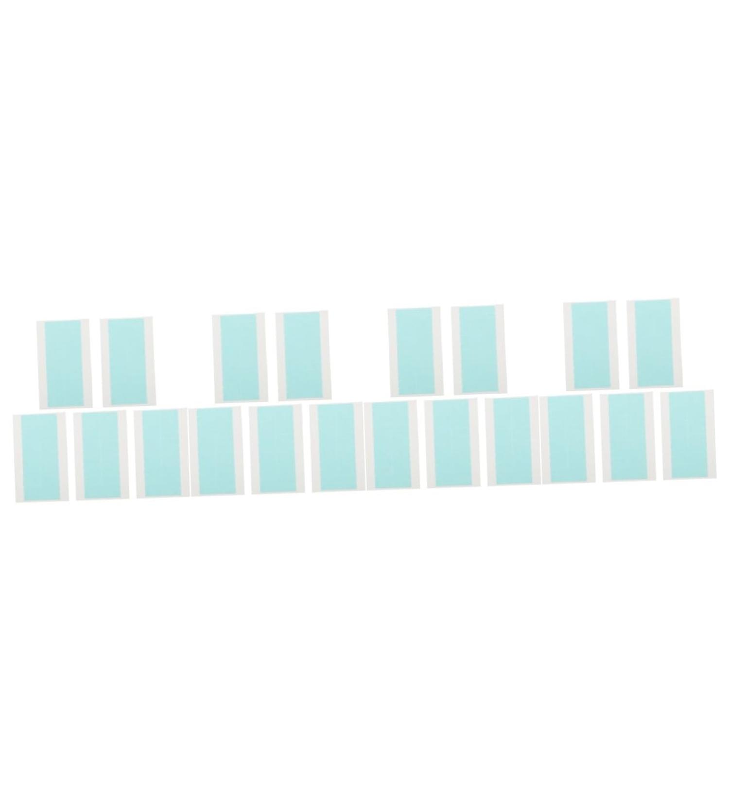 Angoily 20 Sheets Double-sided Tape Waterproof Wig Tape Double Sided Duct Tape Invisible Tape Hair Ribbon Tape for Hair Lace Wig Lace Front Wig Tape Stickers Wigs Supplies Replace Adhesive - Buy Online on GoSupps.com