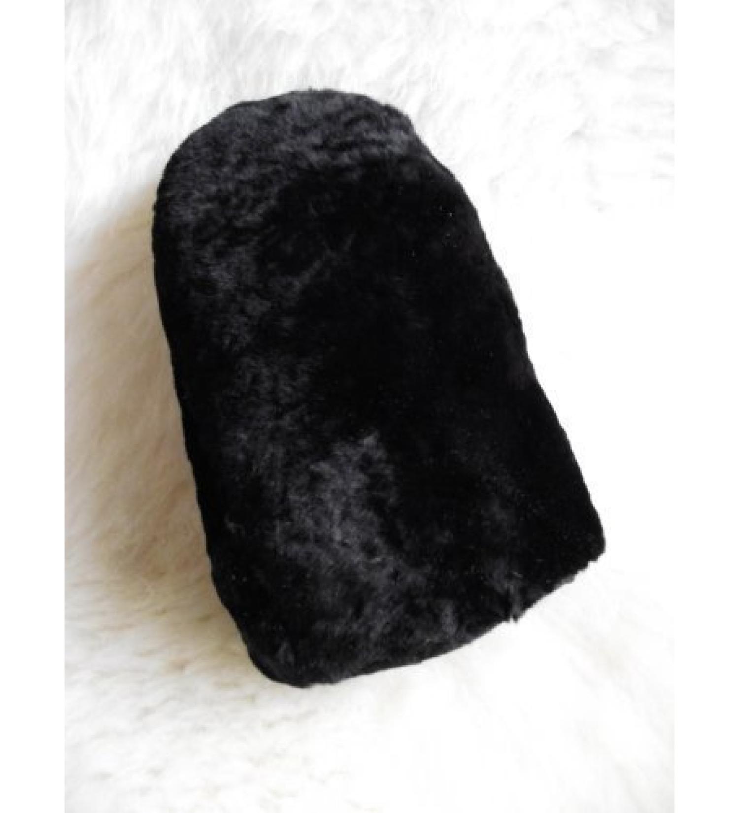 F rster -fur nest Soft stimulating petting glove - massage shoe made of all -round real lambskin for the special massage circulatory circuit -promoting relaxing