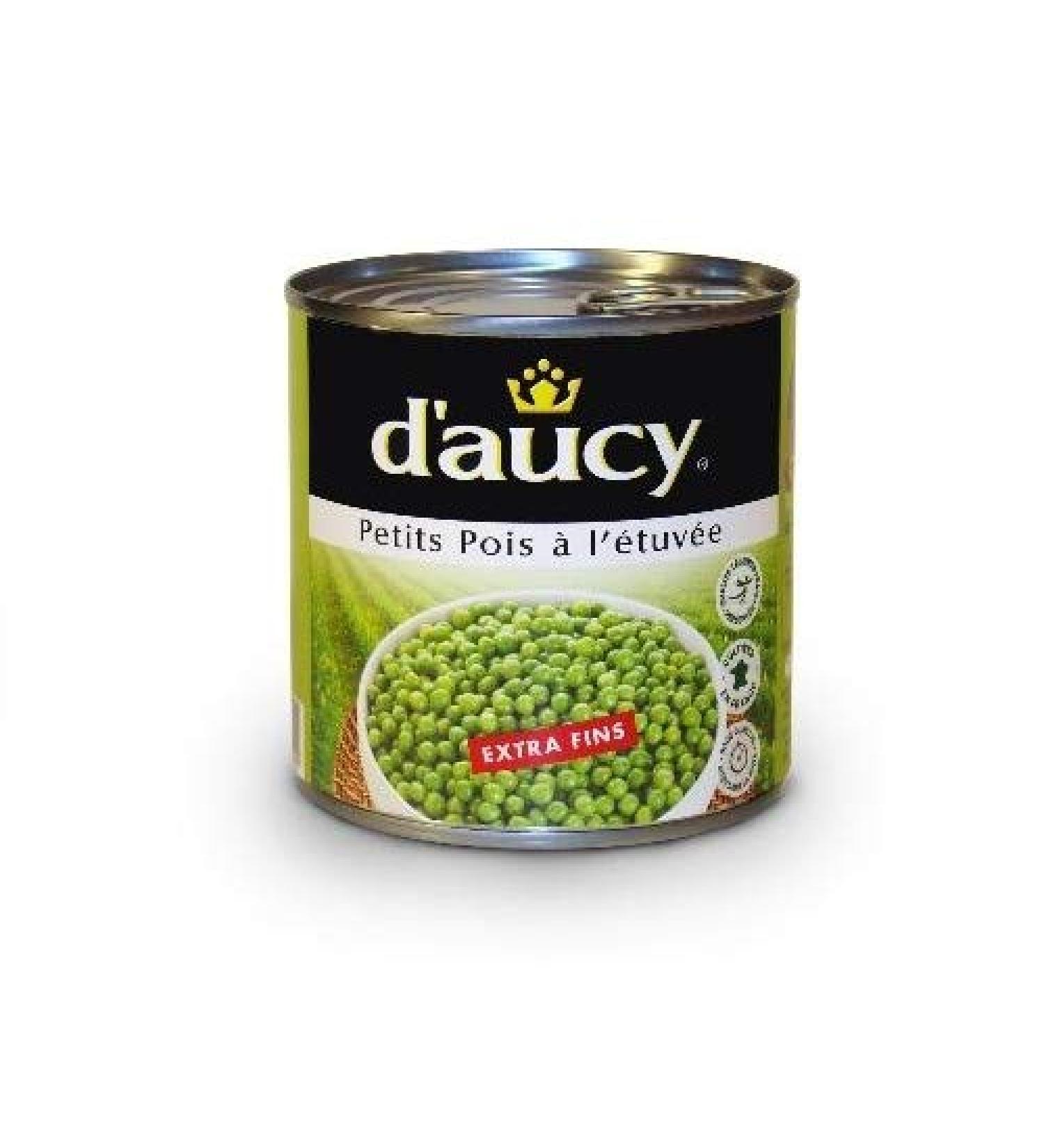 D'AUCY - Pois Etuv e Extra Fins 280G - ( Lot De 4 )