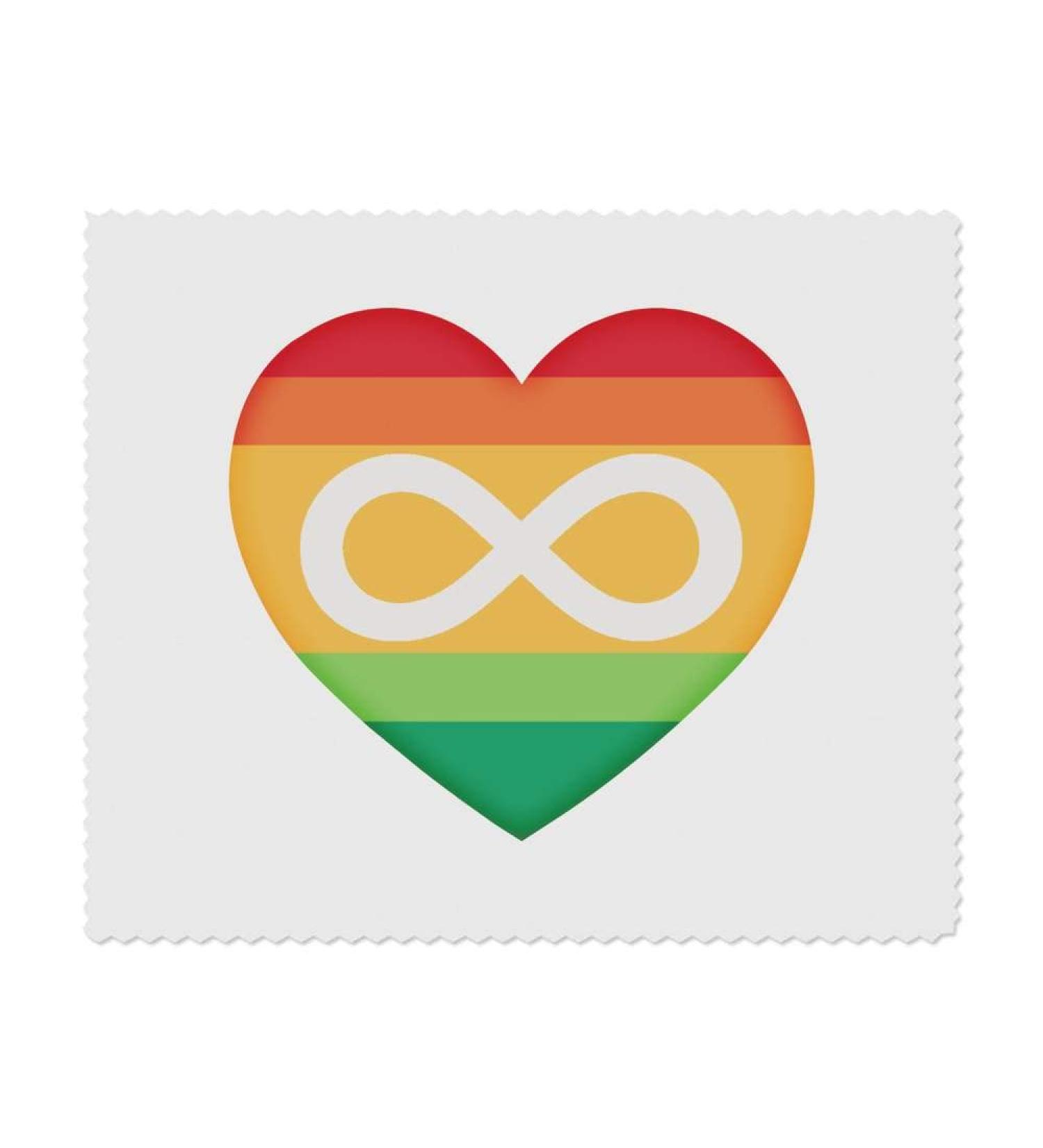 Infinity Flag Autism Awareness Microfiber Glasses Cleaning Cloths (2 Pack) | Eco-Friendly & Durable | International Shipping - Buy Online on GoSupps.com