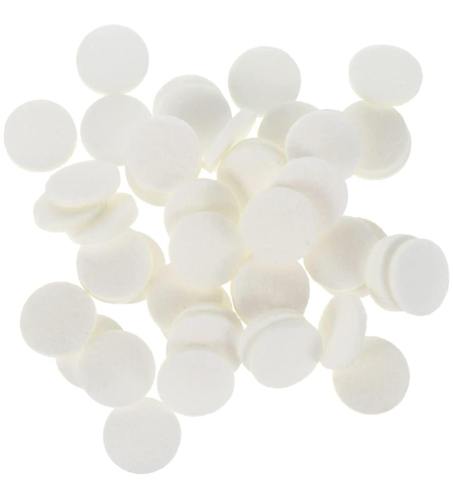 COHEALI 100pcs Cotton Aroma Pads for Car Diffusers | Essential Oil Refill for Locket Necklaces & Diffuser Supplies | Bohemia White Scent Pads - Buy Online on GoSupps.com