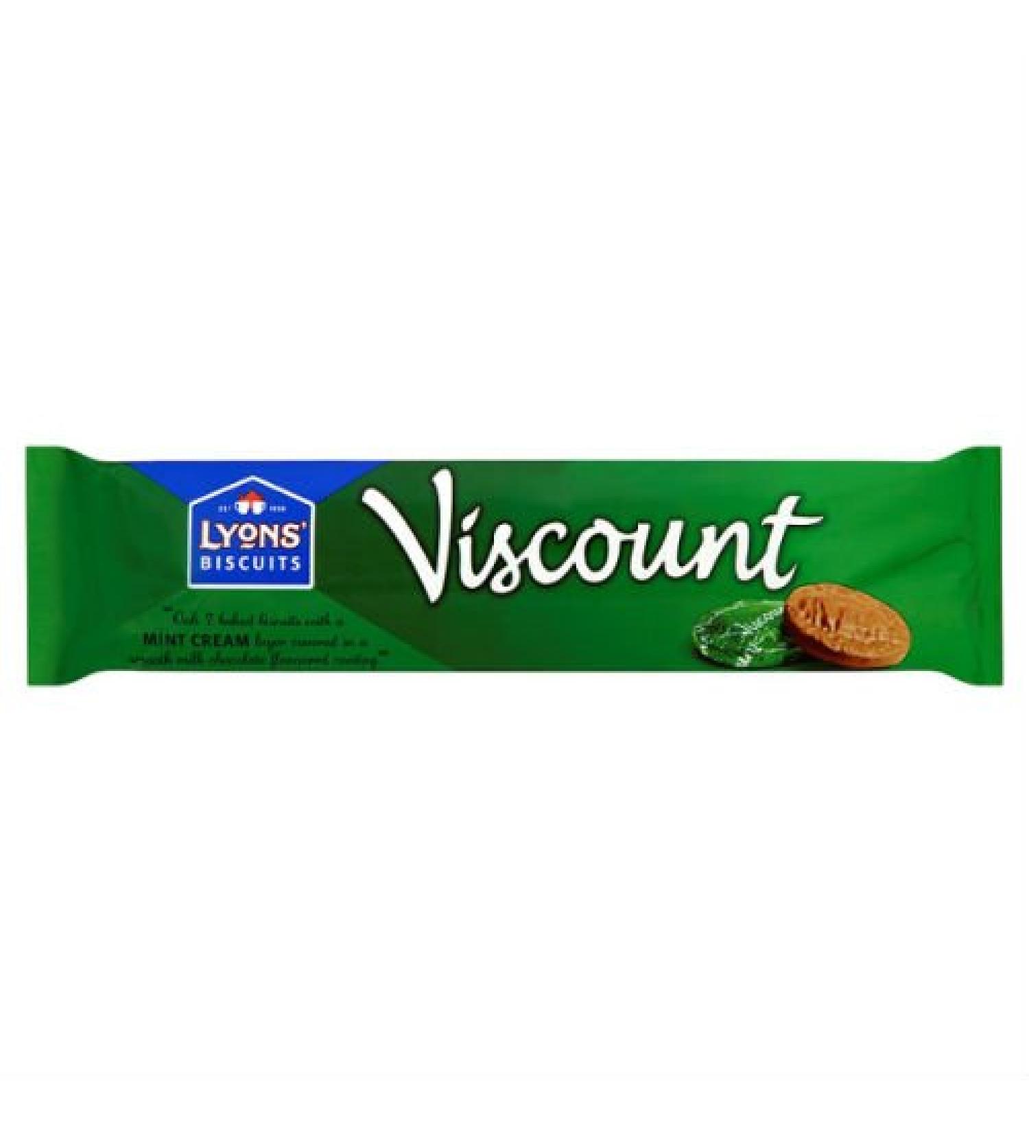 Lyons Viscount Biscuits 98g Pack of 12 Biscuits