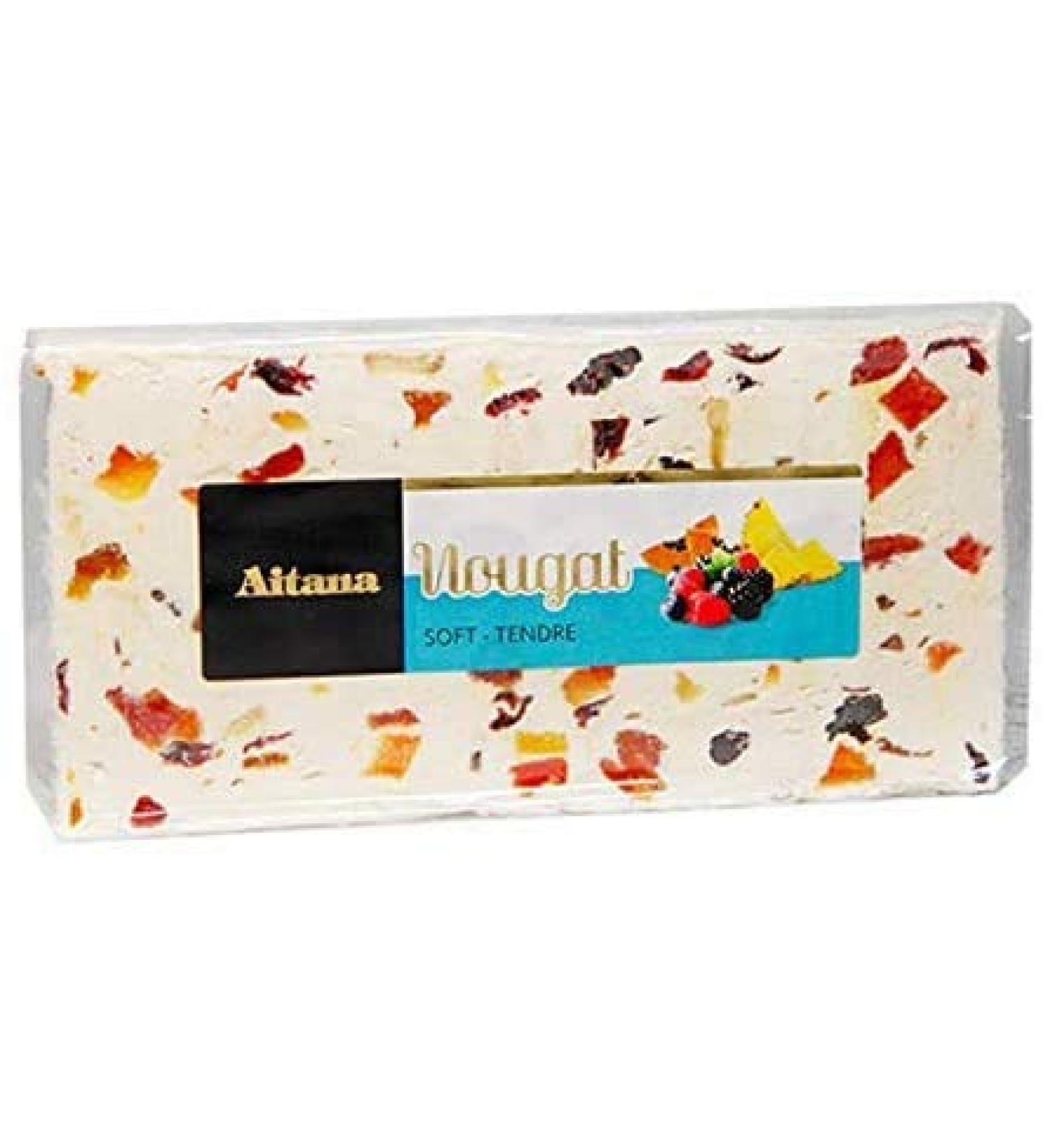 Nougat tropical - turron tipo nougat tropical - El Artesano - Aitana 300gr