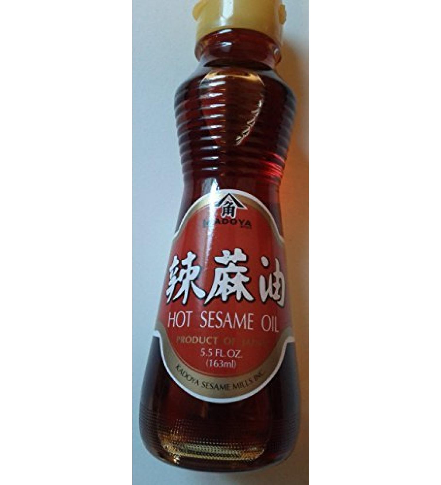 Kadoya Hot Sesame Oil 5.5 Ounce by Kadoya