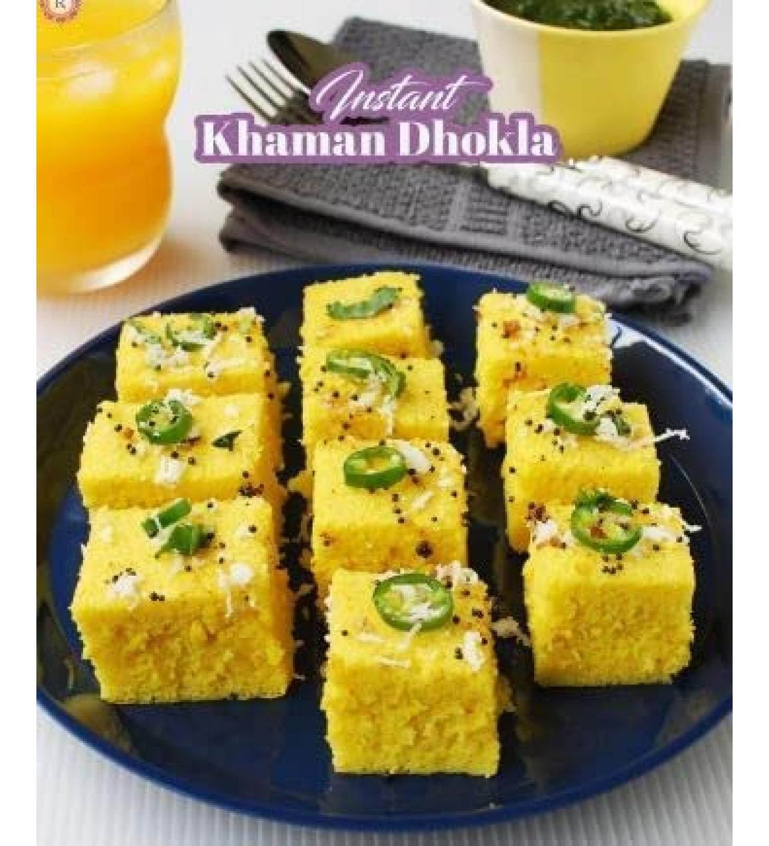 Dhokla 2kg Indian Traditional Sweet Best Gift For All Occasions Raksha Bandhan Marriage Diwali Holi Ganesh Chaturthi Festival Treat For Family & Friends - Buy Online on GoSupps.com