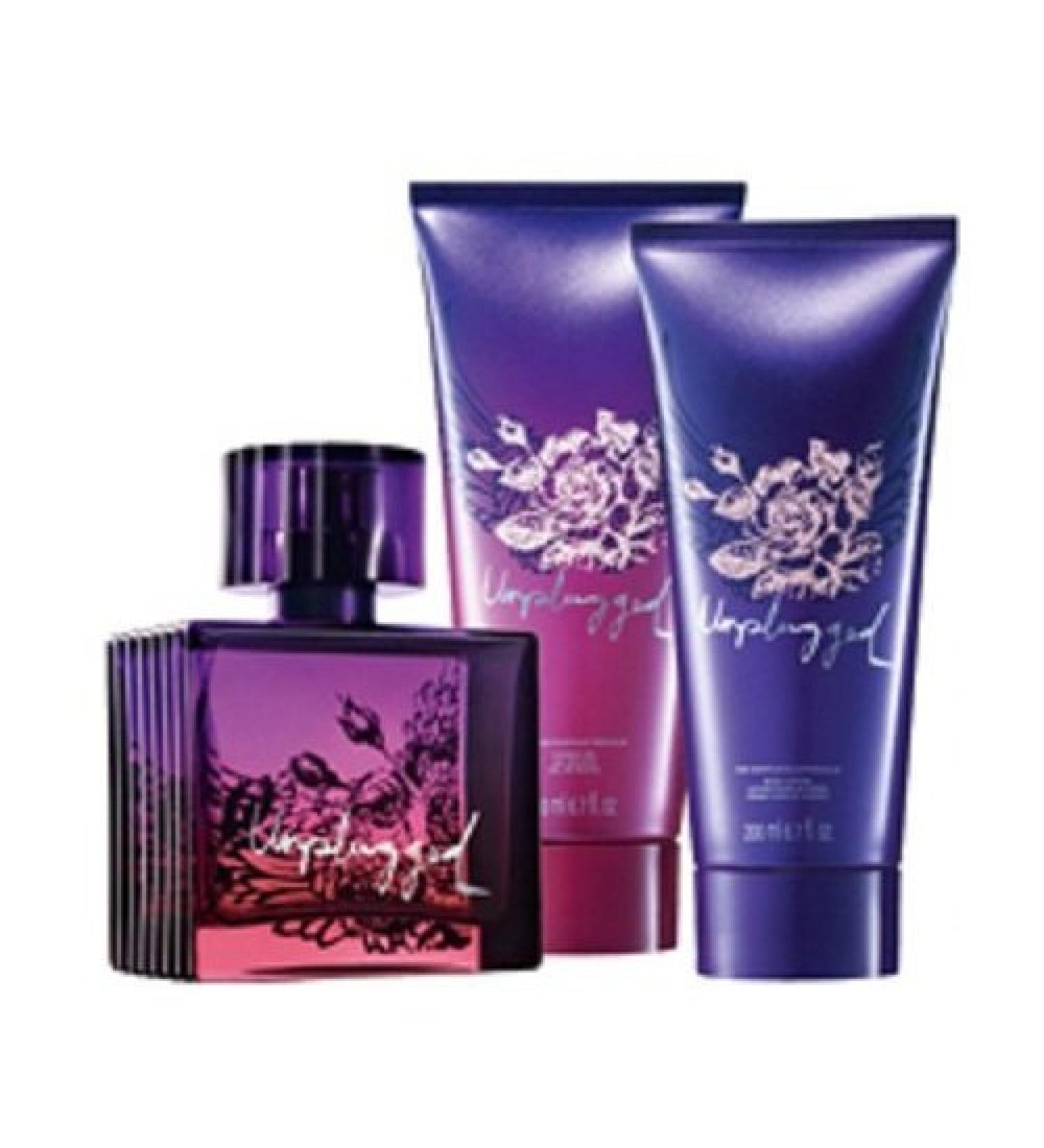 Unplugged for Her Eau de Parfum Spray BODY LOTION & SHOWER GEL