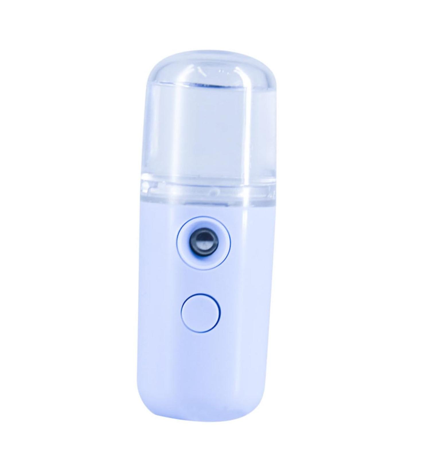 BIUDECO 1pc Portable Humidifier Plastic Humidifier Face Mist Sprayer Creative Humidifier Beauty Tool Skin Moistener Beauty Sprayer Spray Humidifier Women Humidifier Face Humidifier 14.5X4CM Blue - Buy Online on GoSupps.com