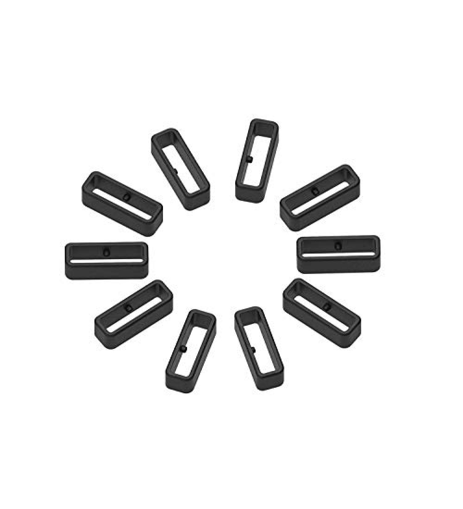 TenCloud 10-Pack Silicone Band Holders for Approach S10/S20 - Black | Replacement Secure Fasteners Loop for Approach Series Watches - Buy Online on GoSupps.com