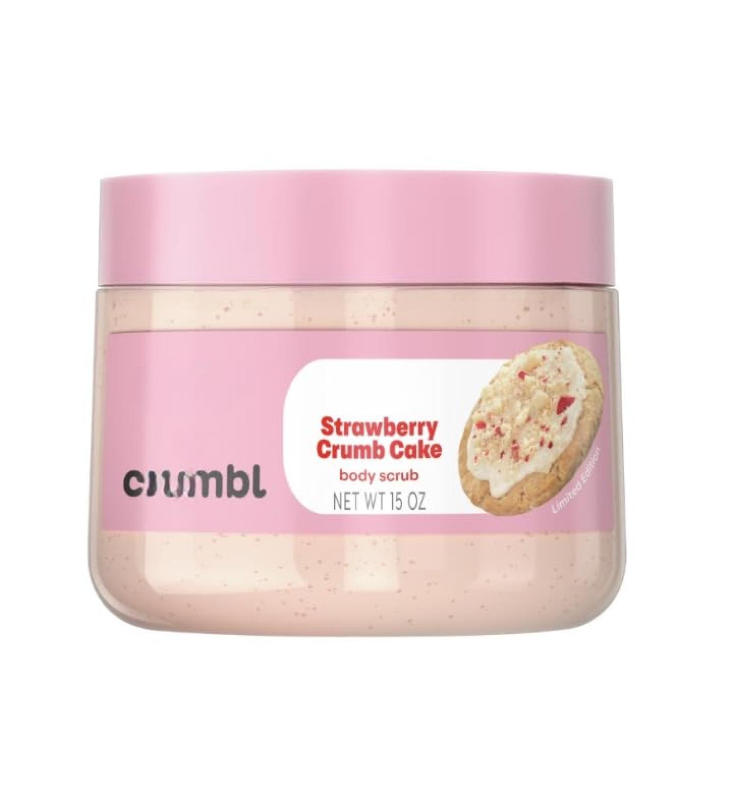 NEW Cr_umbl Exfoliating Body Scrub Confetti Cake 15 oz