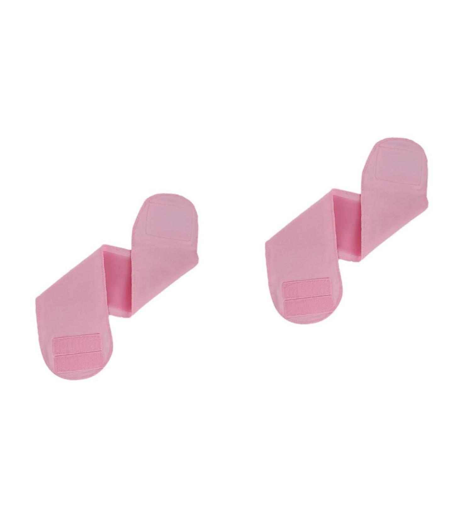 FRCOLOR Reusable Neck Patches - Anti-Wrinkle Silicone Neck Tape | 2 Pcs Pink Moisturizing Massager for Smooth Skin - Buy Online on GoSupps.com
