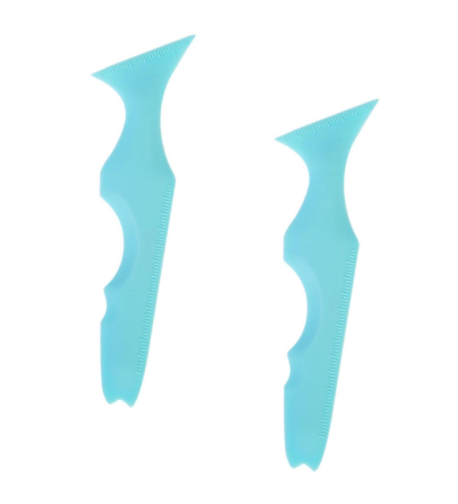  SHOWERORO SHOWERORO Eyeliner Guide Templates 2 Easy-to-Use Eyebrow Makeup Stencils for Your Beauty Routine - Buy Online on GoSupps.com