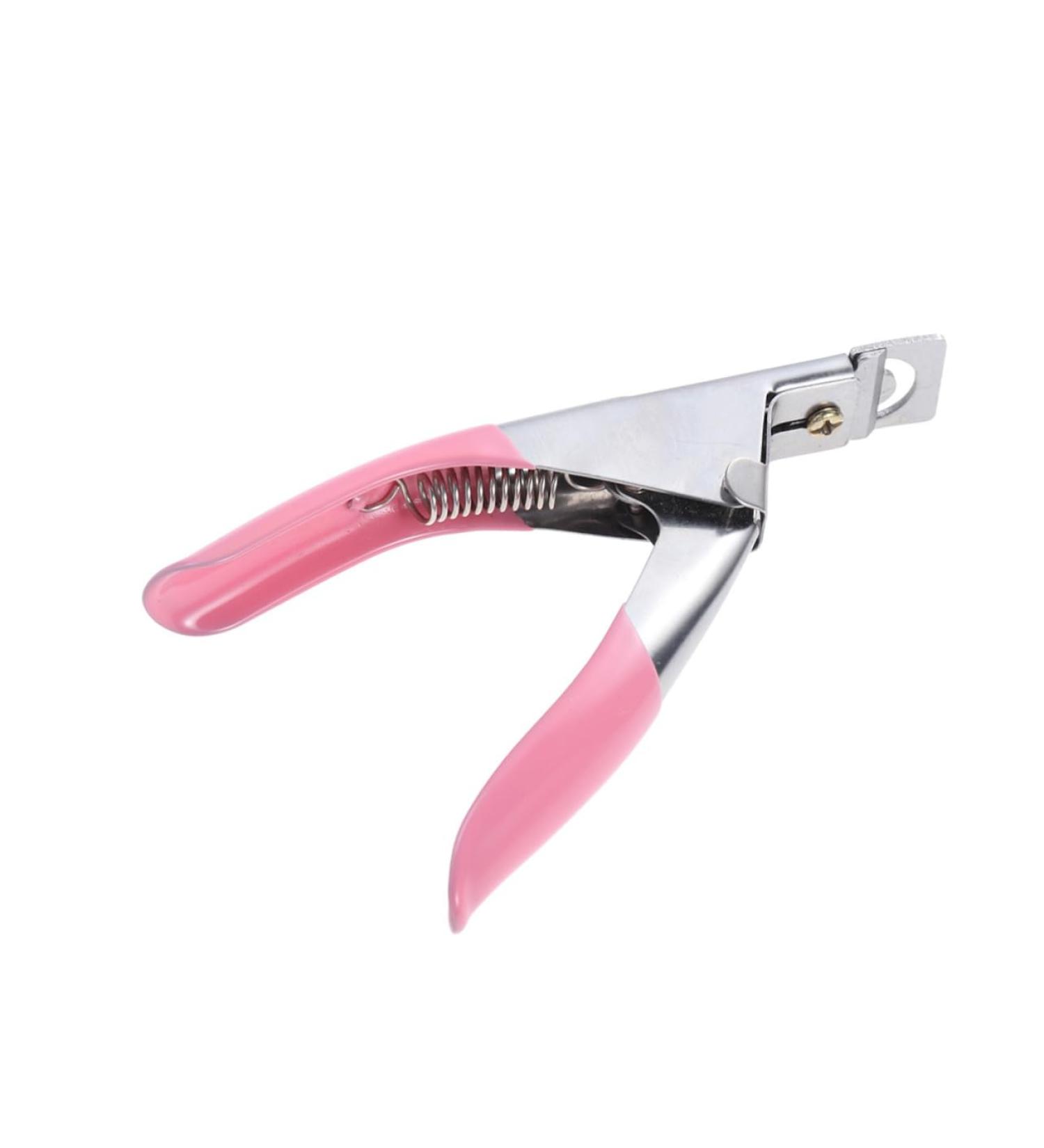 Stainless Steel Scissors Manicure Tools Professional Acrylic Nail Tools Nail Trimmer Fake Nail False Nails Nail for Acrylic Nails Nail File French Nail Clippers u-Cut medium Rosy - Buy Online on GoSupps.com