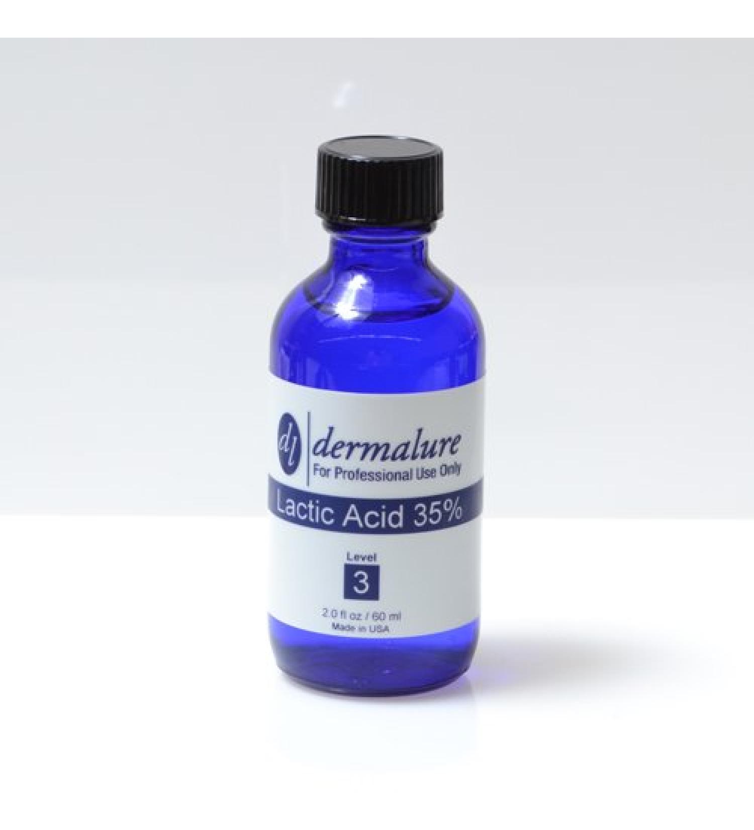 Lactic Acid Peel 35% Medical Grade 1oz. 30ml (Level 3 pH 1.3)