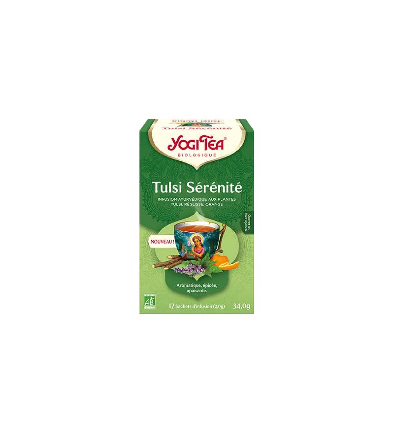 Yogi Tea Tulsi Serenity Organic 17 Sachets