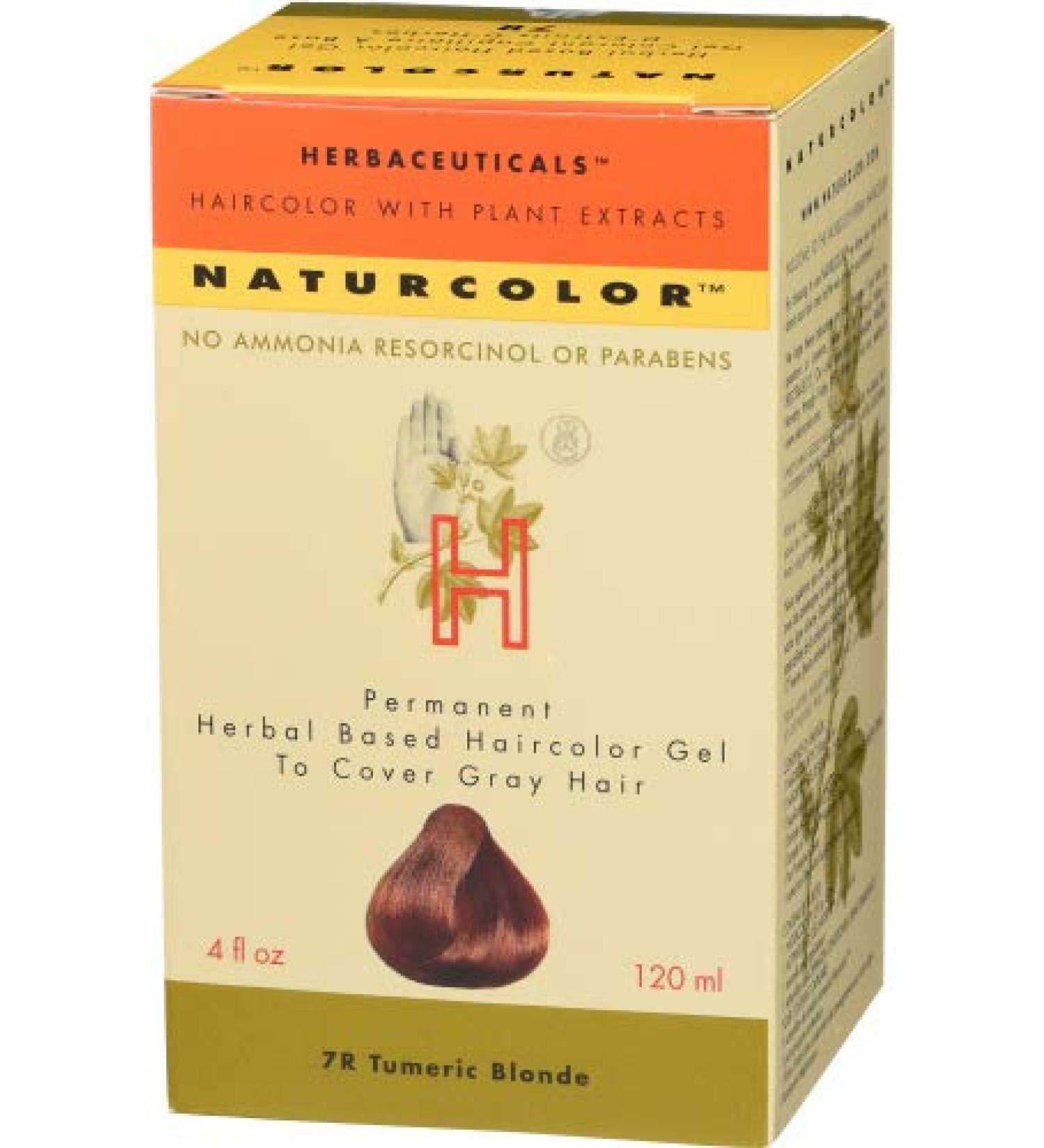Naturcolor Turmeric Blonde Hair Dye 4 fl oz (7R) - Pack of 1 - Buy Online on GoSupps.com