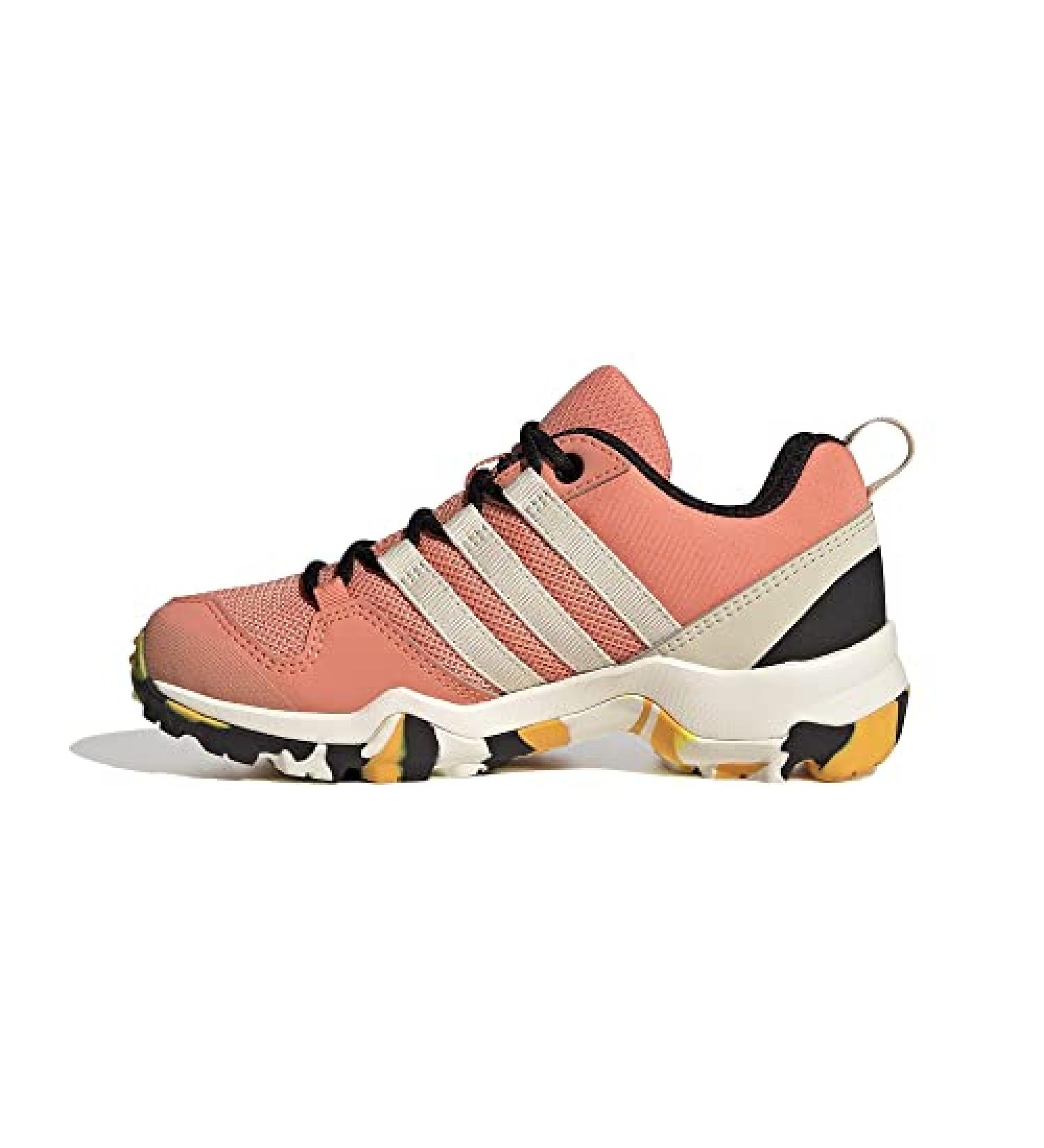 adidas Girl's Terrex AX2R Coral Fusion/Wonder White/Solar Gold 4 Big Kid M - Little Kid/Big Kid | Official Store - Buy Online on GoSupps.com