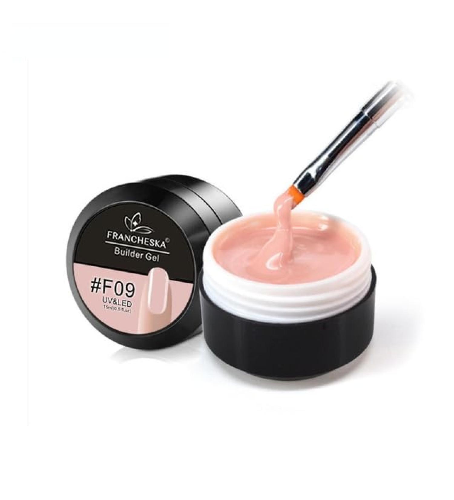 15ml Jelly Nail Extension Gel Pink Clear Pink White Quick Building Sock Off UV LED Phototherapy Varnish Gel Nail Polish - (Color: 9) - Buy Online on GoSupps.com