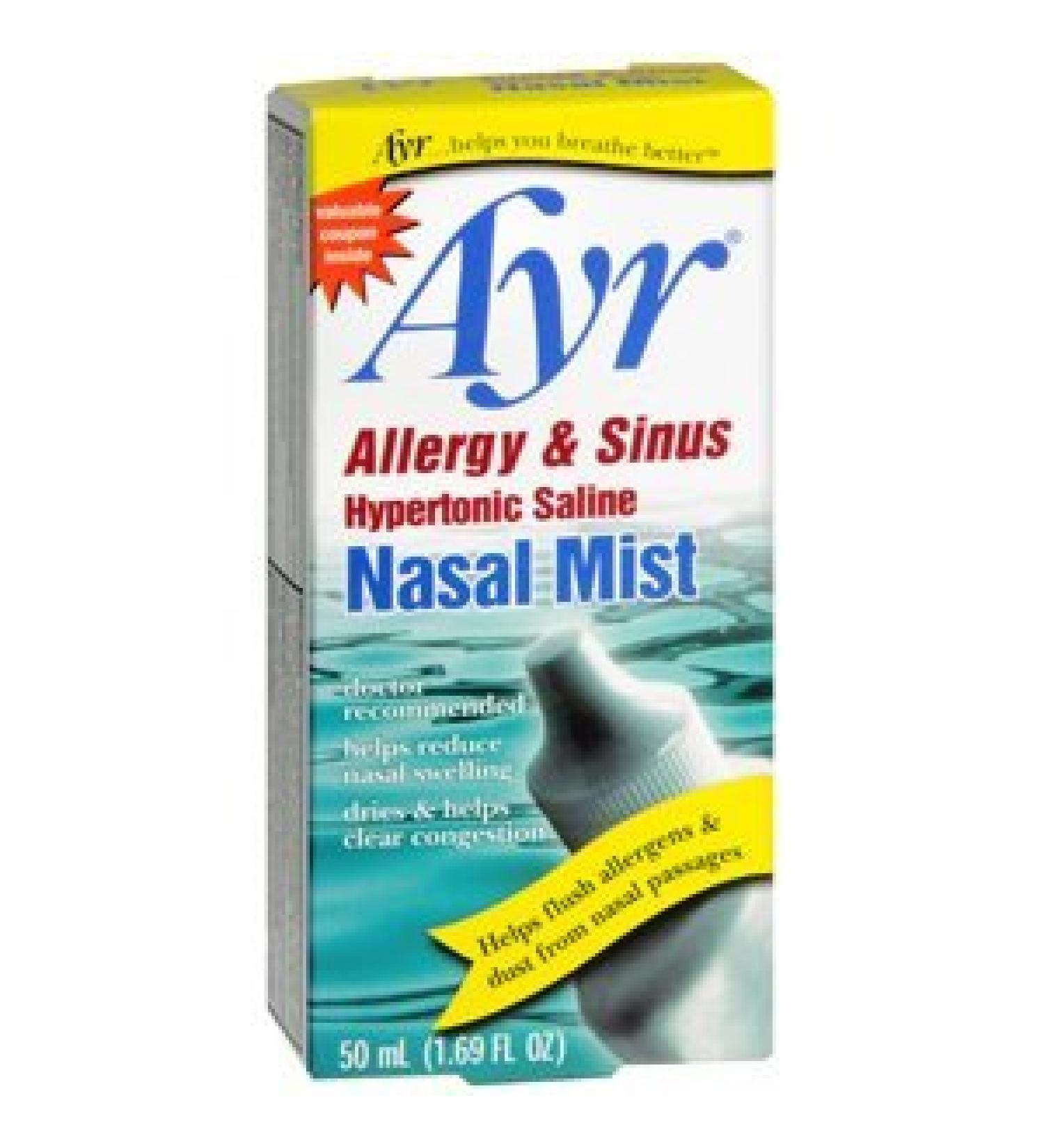 AYR Allergy & Sinus Nasal Mist 50MED L