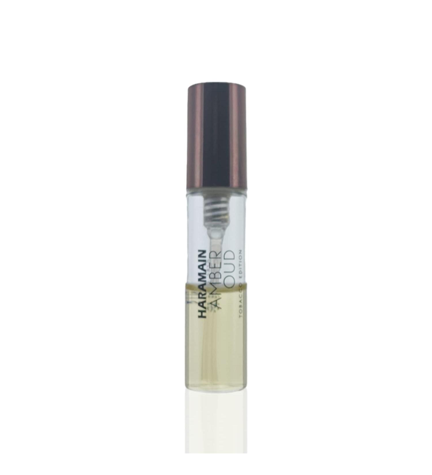 Al Haramain Amber Oud Tobacco Edition Eau De Parfum Mini Spray 0.8ml/0.02oz (Unisex) 0.02 Fl Oz (Pack of 1) - Buy Online on GoSupps.com