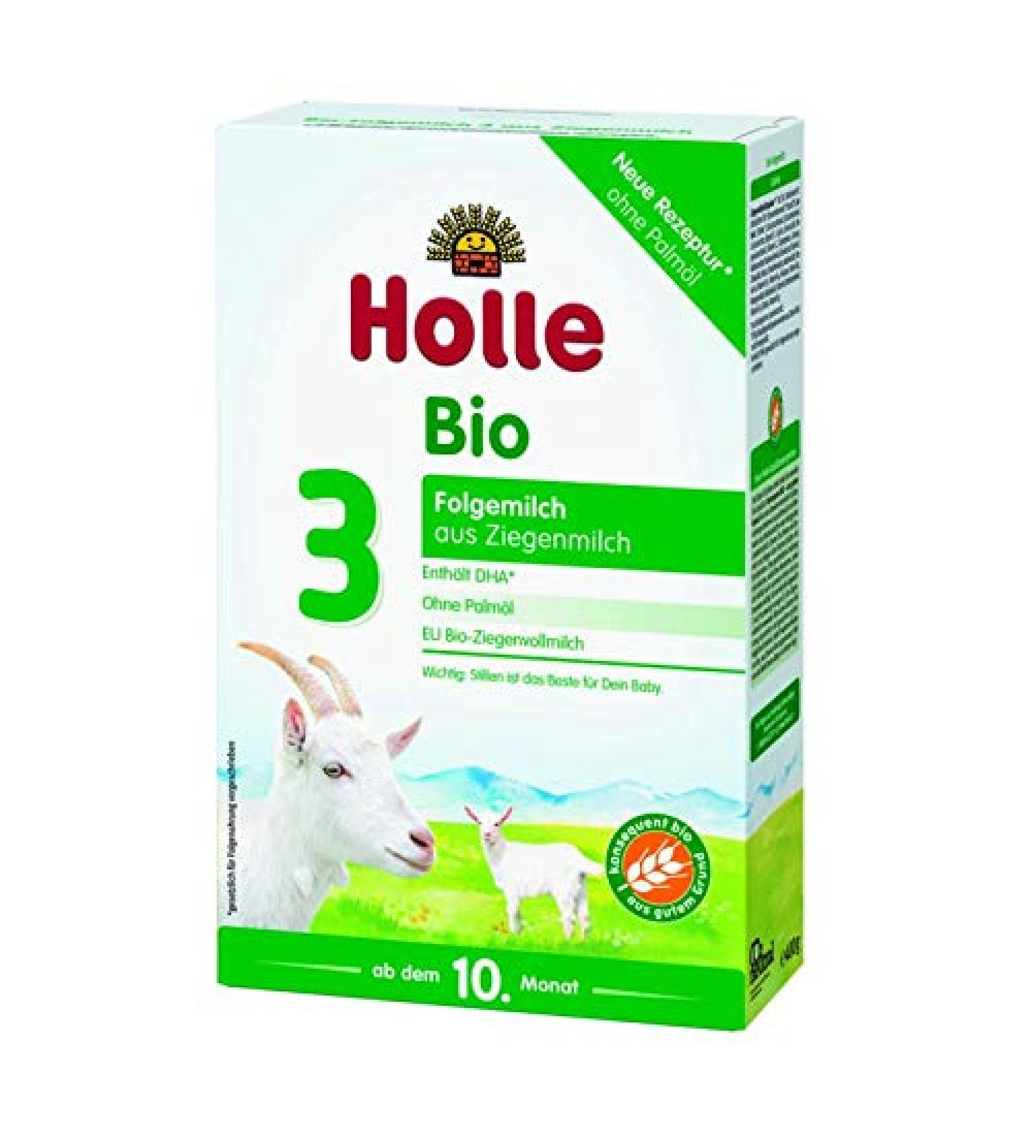 Holle Goat Milk 3 (400g) - Premium Organic Formula for Infants | International Shipping Available - Buy Online on GoSupps.com
