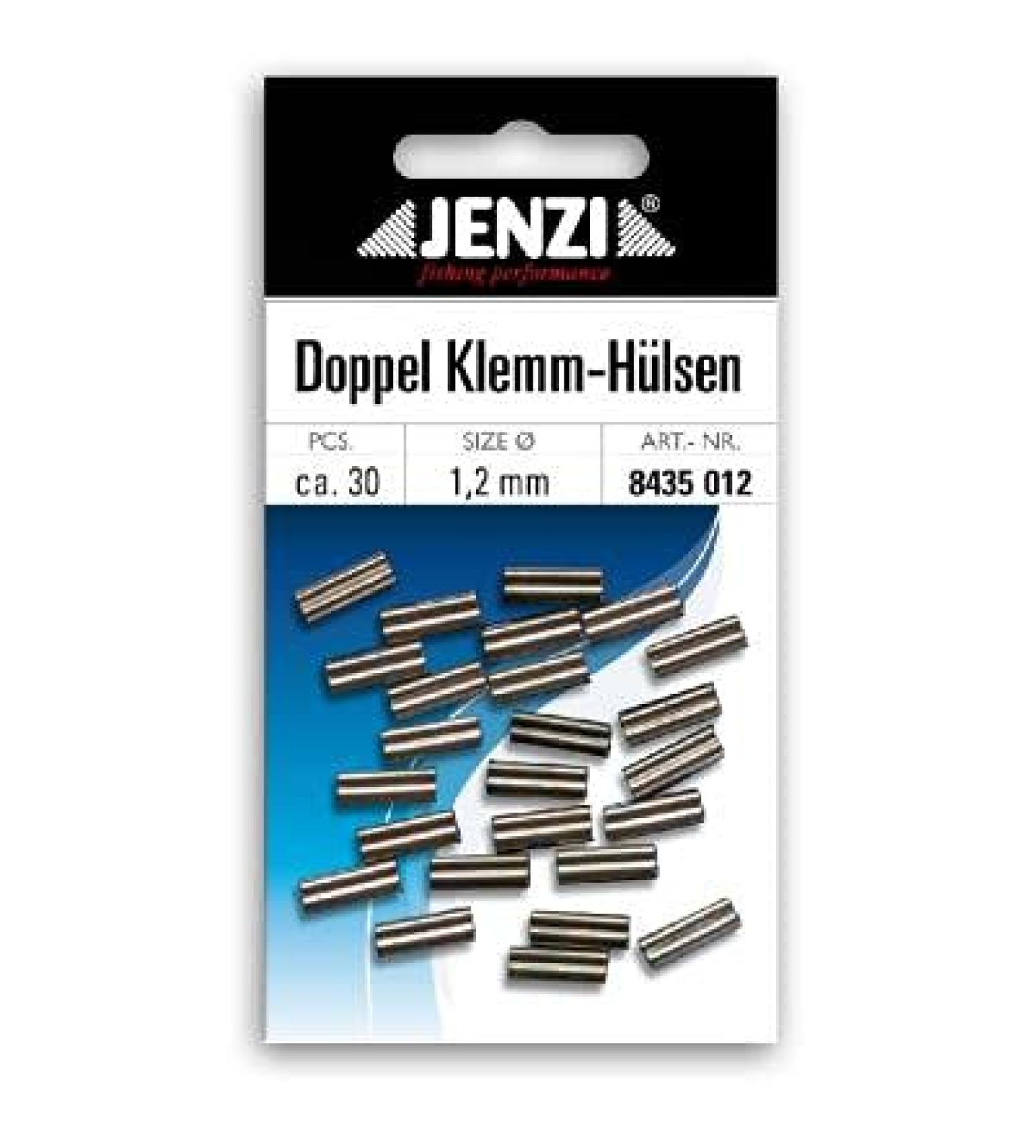 Jenzi double clamping sleeves 1.2mm 30 pieces