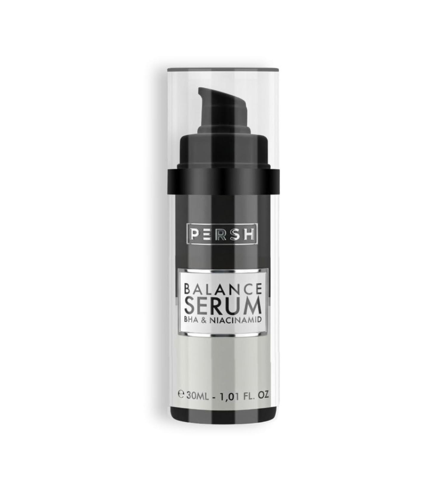  PERSH Balance Serum | 30ml | BHA Niacinamide & Hyaluronic Acid | For a More Even Firmer Complexion | PERSH - Buy Online on GoSupps.com