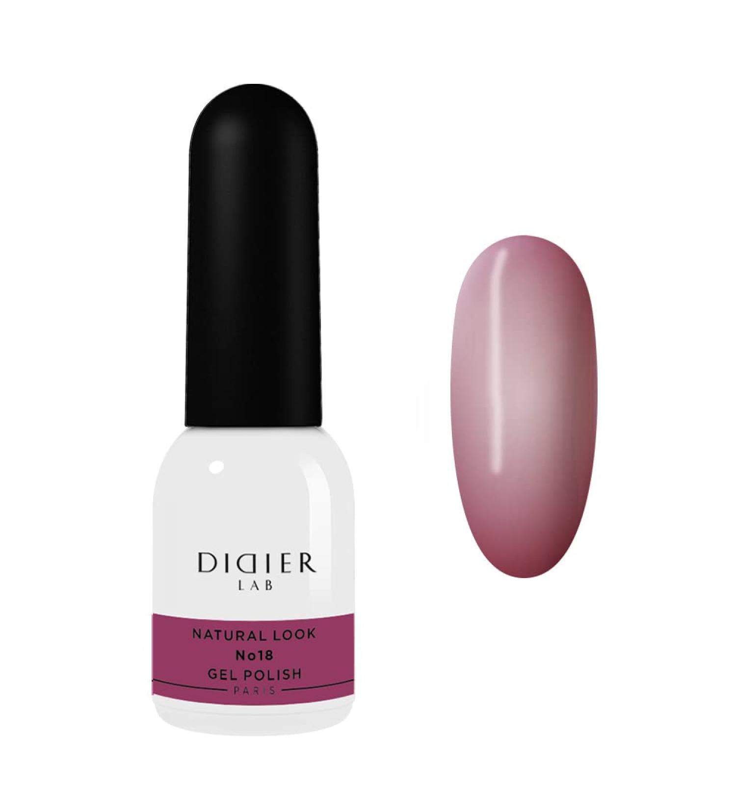 Didier Lab - Premium Gel Nail Polish Natural Look No18- Gel Nail Varnish - Nail Art - Long-Lasting Nail Polish - Easy to Apply - Gel Nails - Jelly Nail Polish - UV/LED - Chip Resistant - Buy Online on GoSupps.com