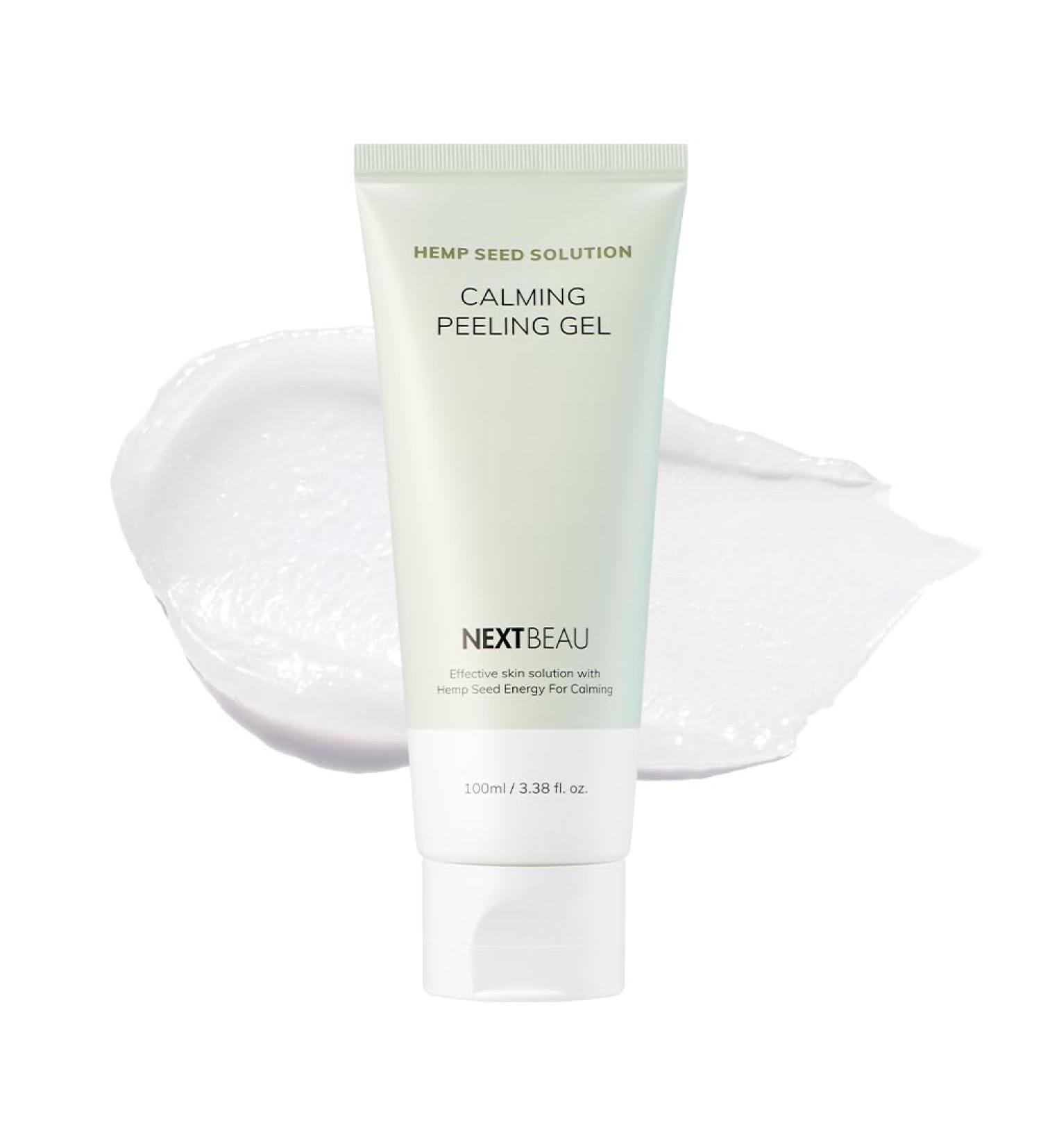 Hemp Seed Solution Calming Peeling Gel - Gentle Exfoliant for Sensitive Skin | 100ml Korean Skincare Dead Skin Remover - Buy Online on GoSupps.com