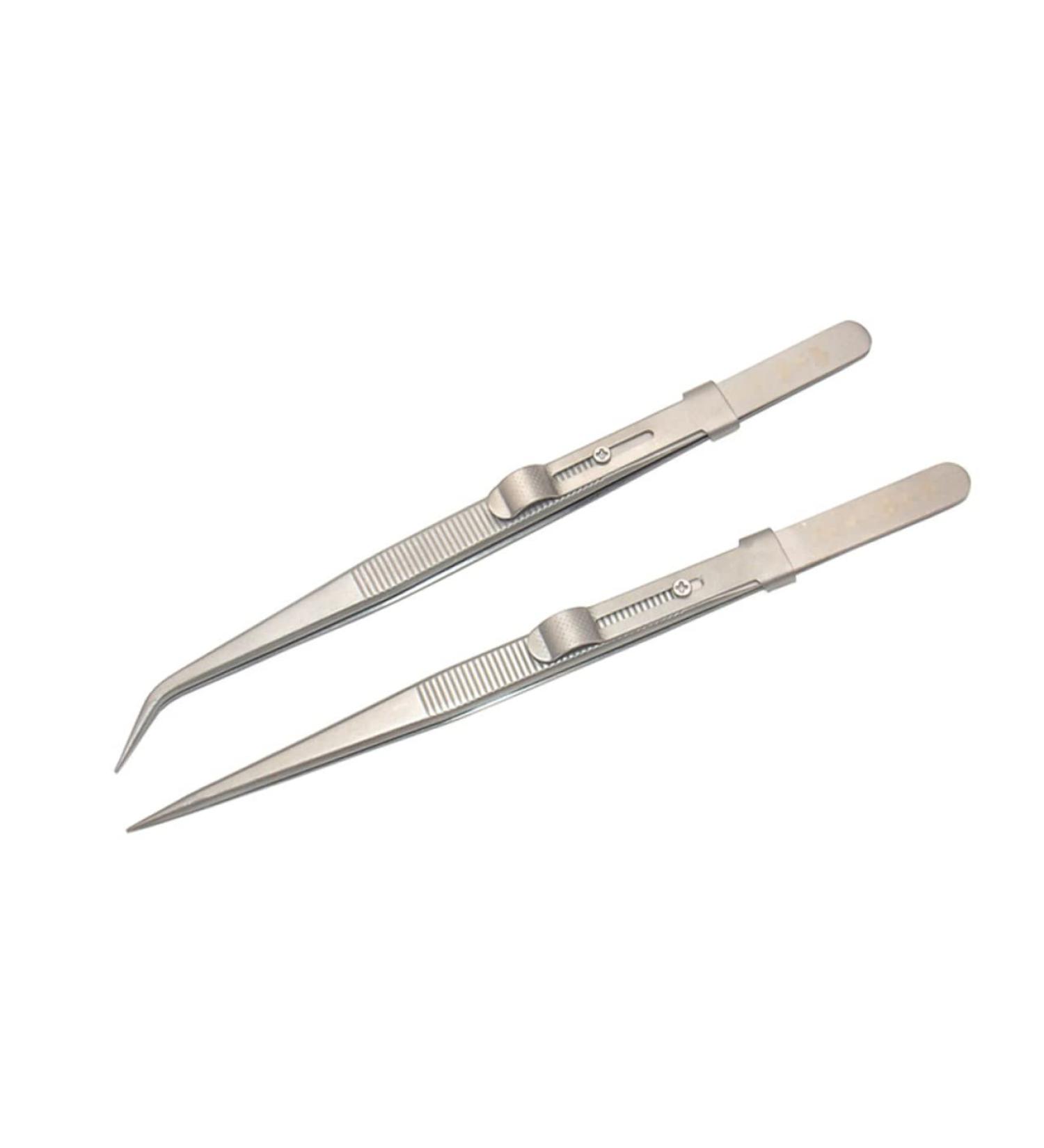 Beavorty Jewelry Tool Set: Precision Tweezers Tongs & Eyebrow Kit for Jewelry Making - 16cm - Buy Online on GoSupps.com