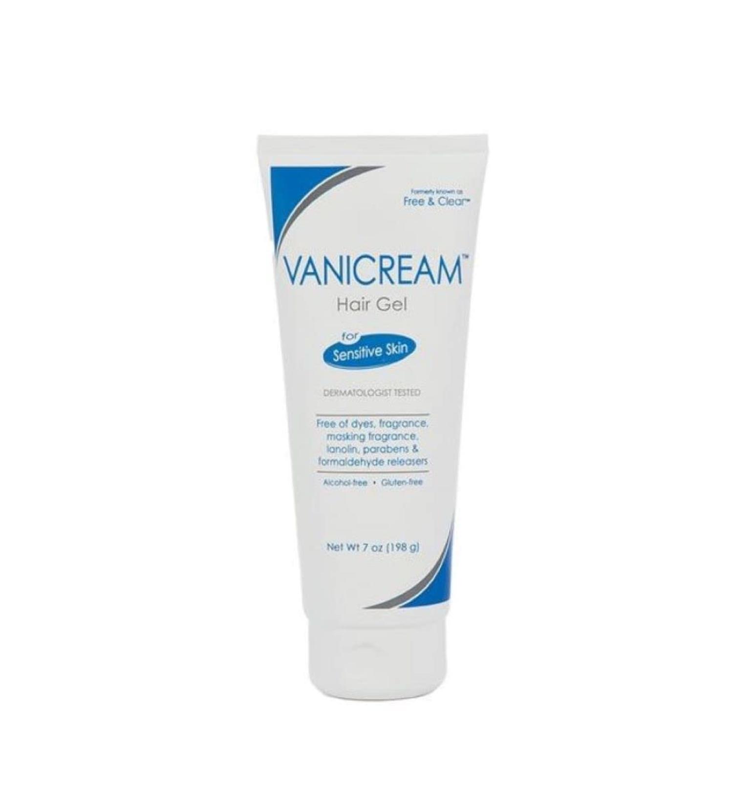 Vanicream Hair Styling Gel 7 Oz - Fragrance-Free, Gluten-Free, Sensitive Skin-Friendly | Unscented, Packaging May Vary - Buy Online on GoSupps.com