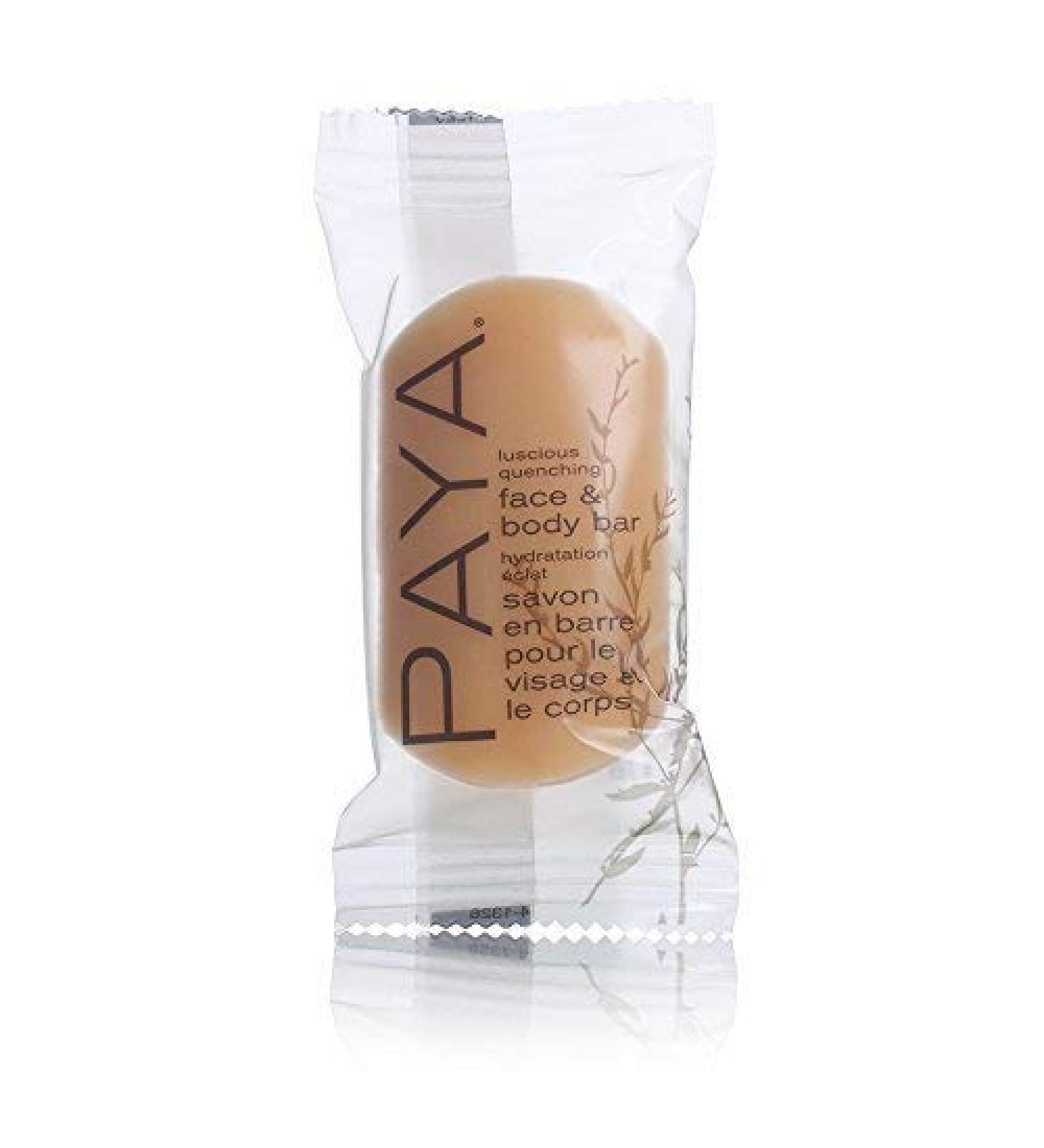 PAYA Organics Translucent Face & Body Soap 1.5oz - Set of 6