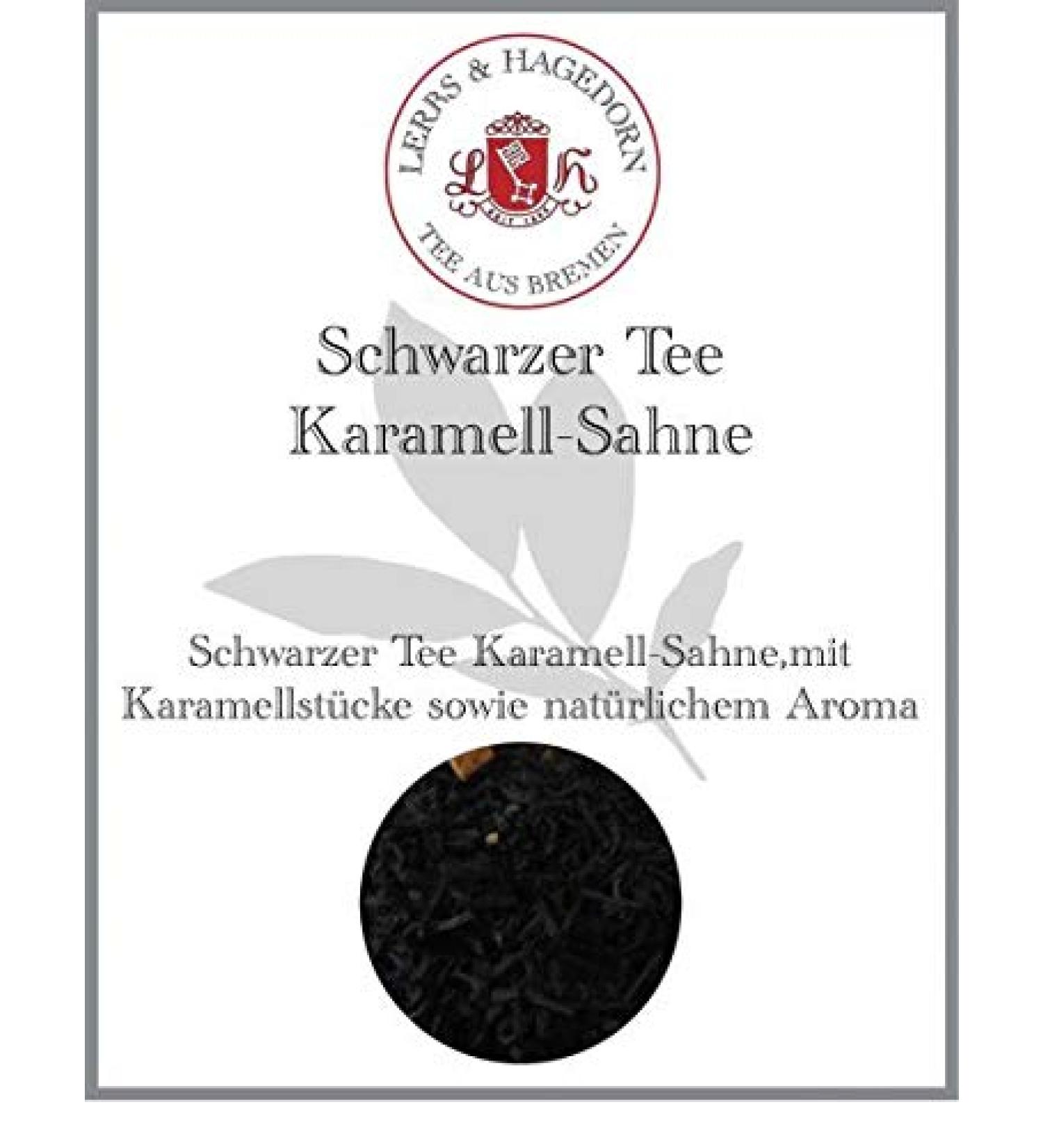  Lerbs & Hagedorn Cream Caramel Black Tea 1.5 kg - Buy Online on GoSupps.com