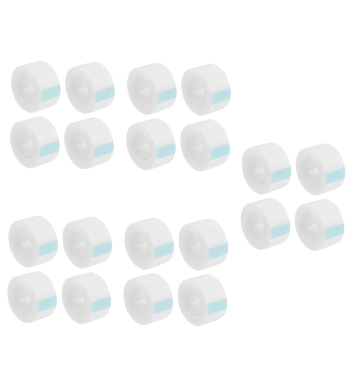 Beavorty White Tape 20 Rolls Medical Tape Eye Lift Strip Body Tape Adhesive Tape Double Eyelid Sticker Eyes 914x2.5cmx5pcs Whitex5pcs - Buy Online on GoSupps.com