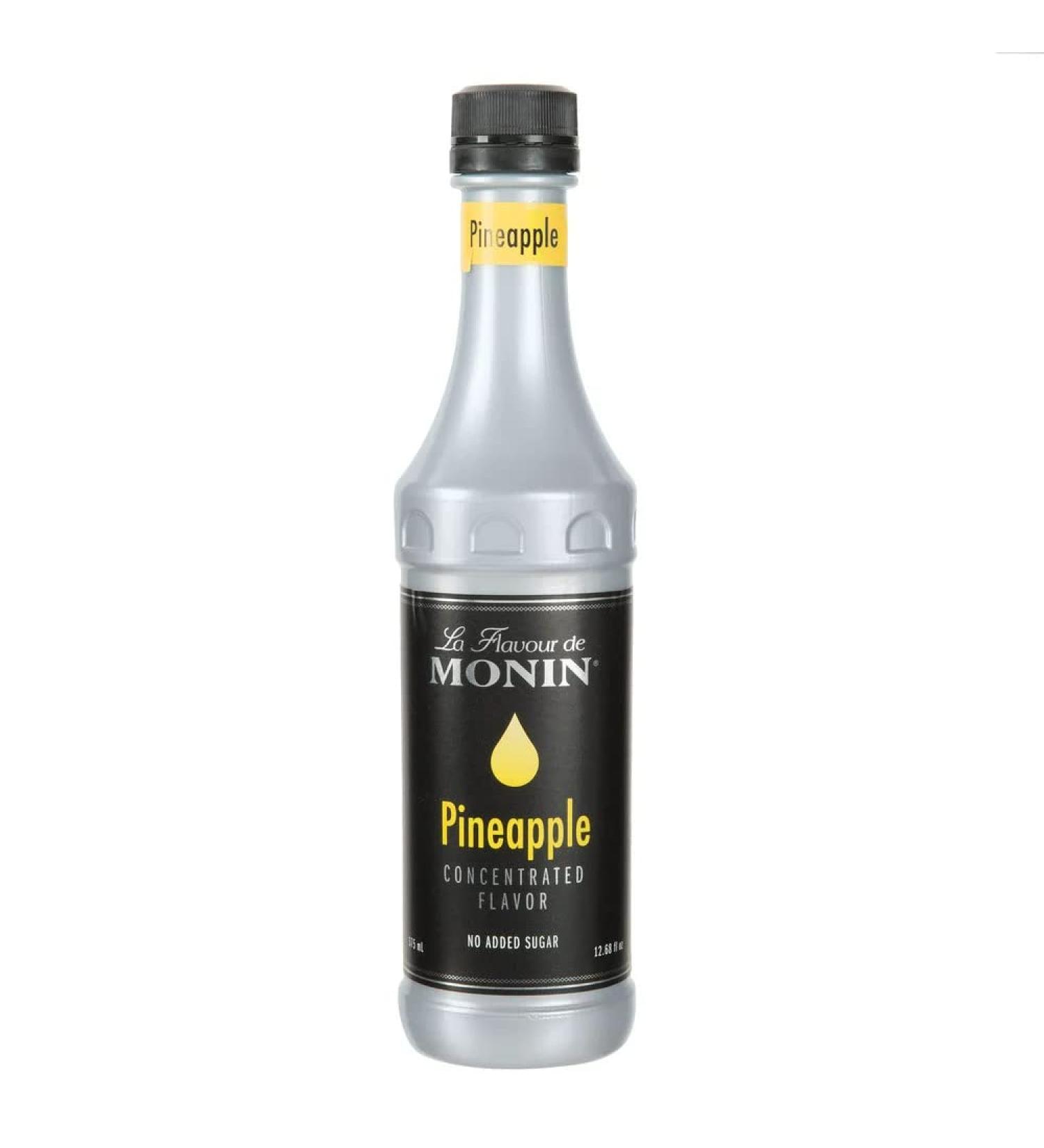 Monin Concentrated Flavours - Pineapple No Added Sugar 375ml - Buy Online on GoSupps.com
