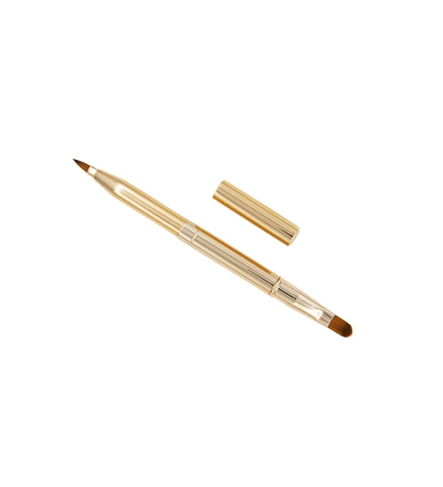 Beaupretty Cosmetic Kit Retractable Lipbrush Makeup Beauty Tool Kit Dual End Lip Brush Retractable Lipstick Brush Make up Makeup Brush Double-ended Lip Brush Telescopic Brush Metal - Buy Online on GoSupps.com