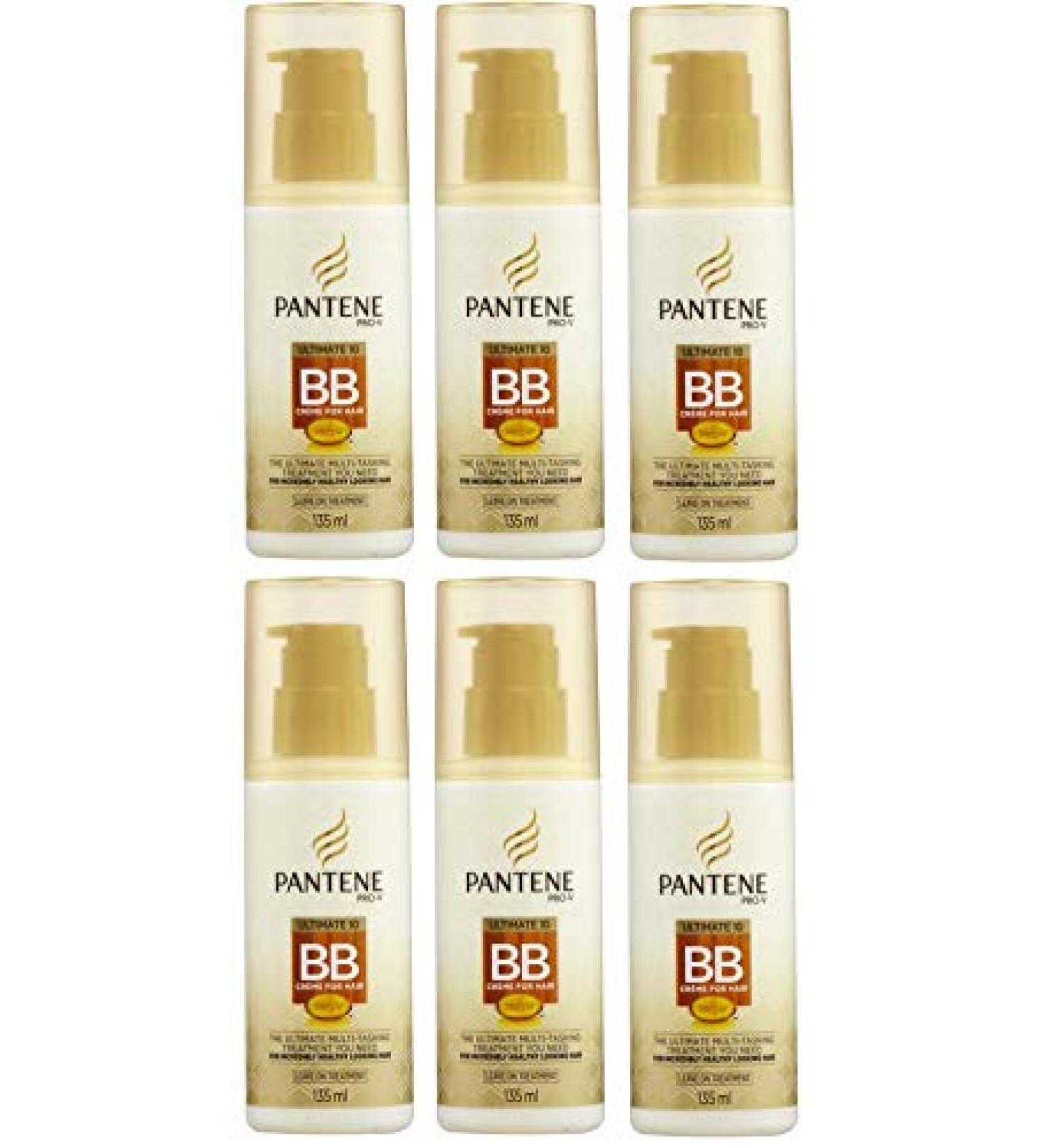 Proctor Gamble Pantene ProV Ultimate 10 BB Creme Hair Leave In Multi Task Treatment 6x135mls