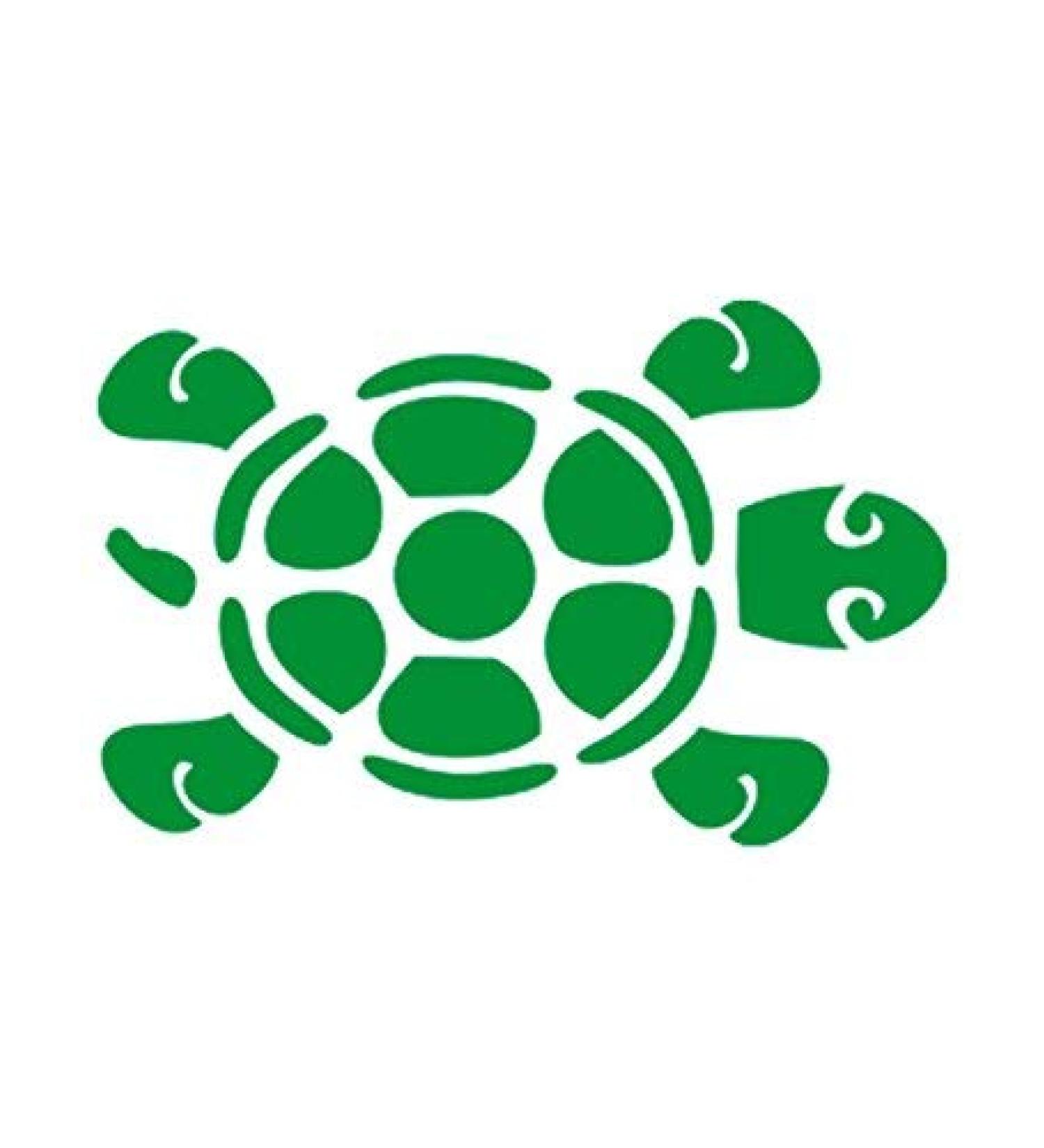 Eulenspiegel 106235 - Self-adhesive stencil - turtle