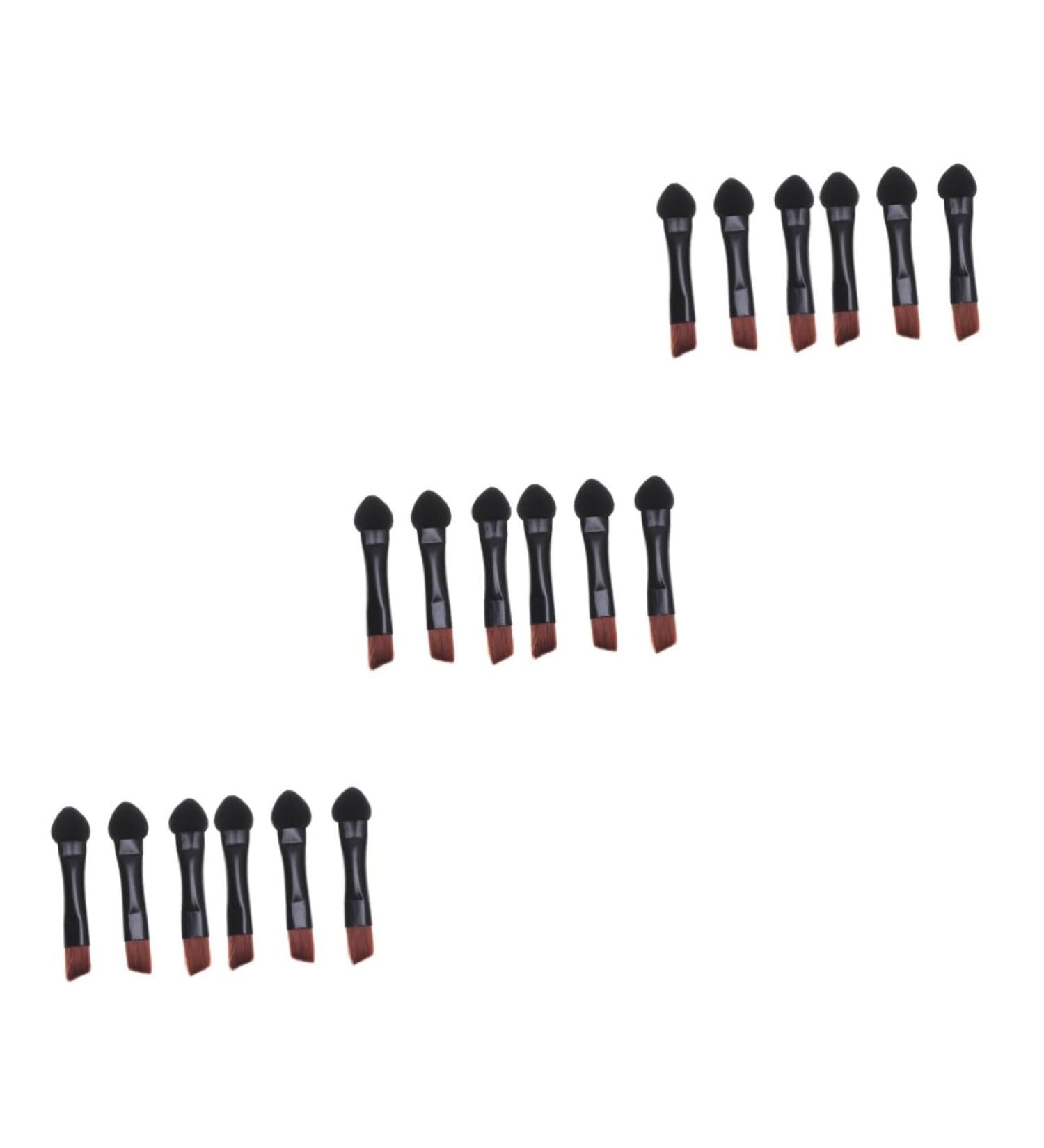 FOMIYES 60 Pcs Bulk Sponges Disposable Eyeshadow Brush Cosmetics Smudge Stick Miss Double Head - Buy Online on GoSupps.com