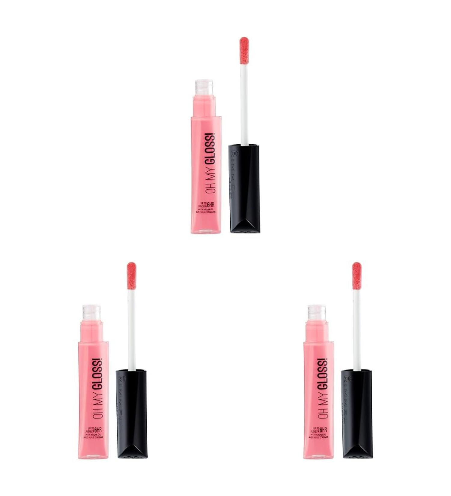 Rimmel London Oh My Gloss! Lip Gloss 15 Glossaholic 6.5 ml (Pack of 3) 150 Glossaholic 6.5 ml (Pack of 3) - Buy Online on GoSupps.com