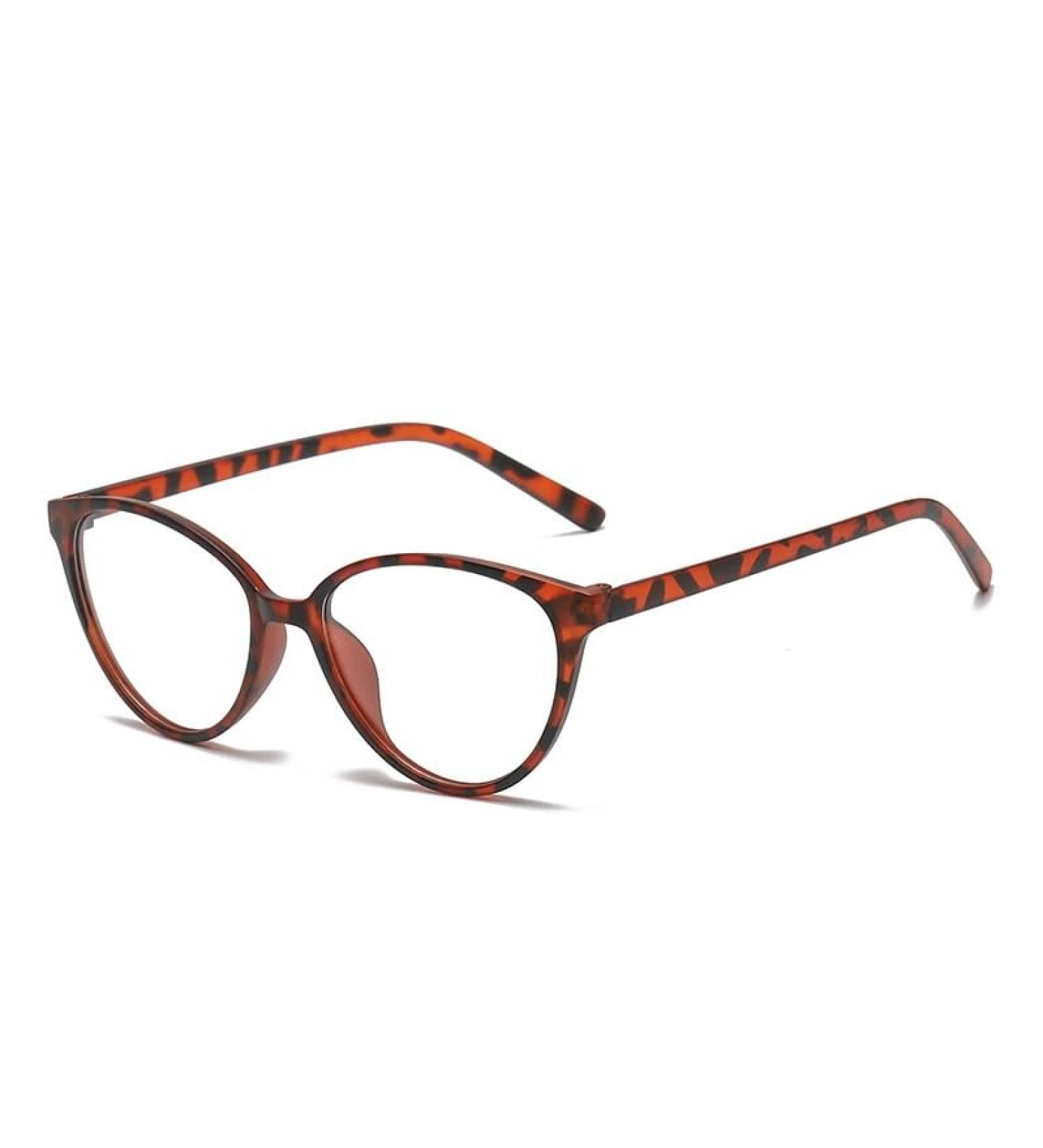 Fuqinqingoz Cashion Catal Eye Glasses - Anti-Blue Light HD Computer Readers for Women | Size +150 Color Hawksbill - Buy Online on GoSupps.com