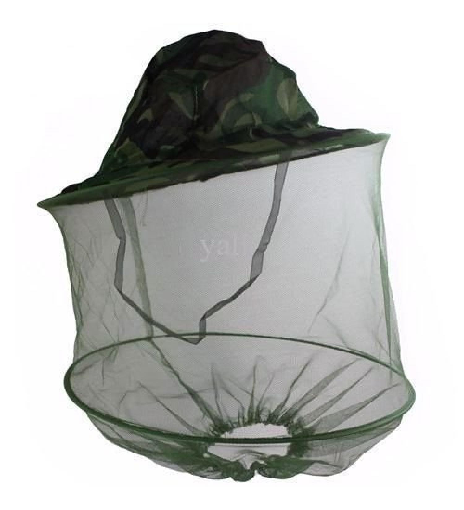 Mosquito Hat Midge Gnat Head Cover Net Fishing Breathable Anti Insect