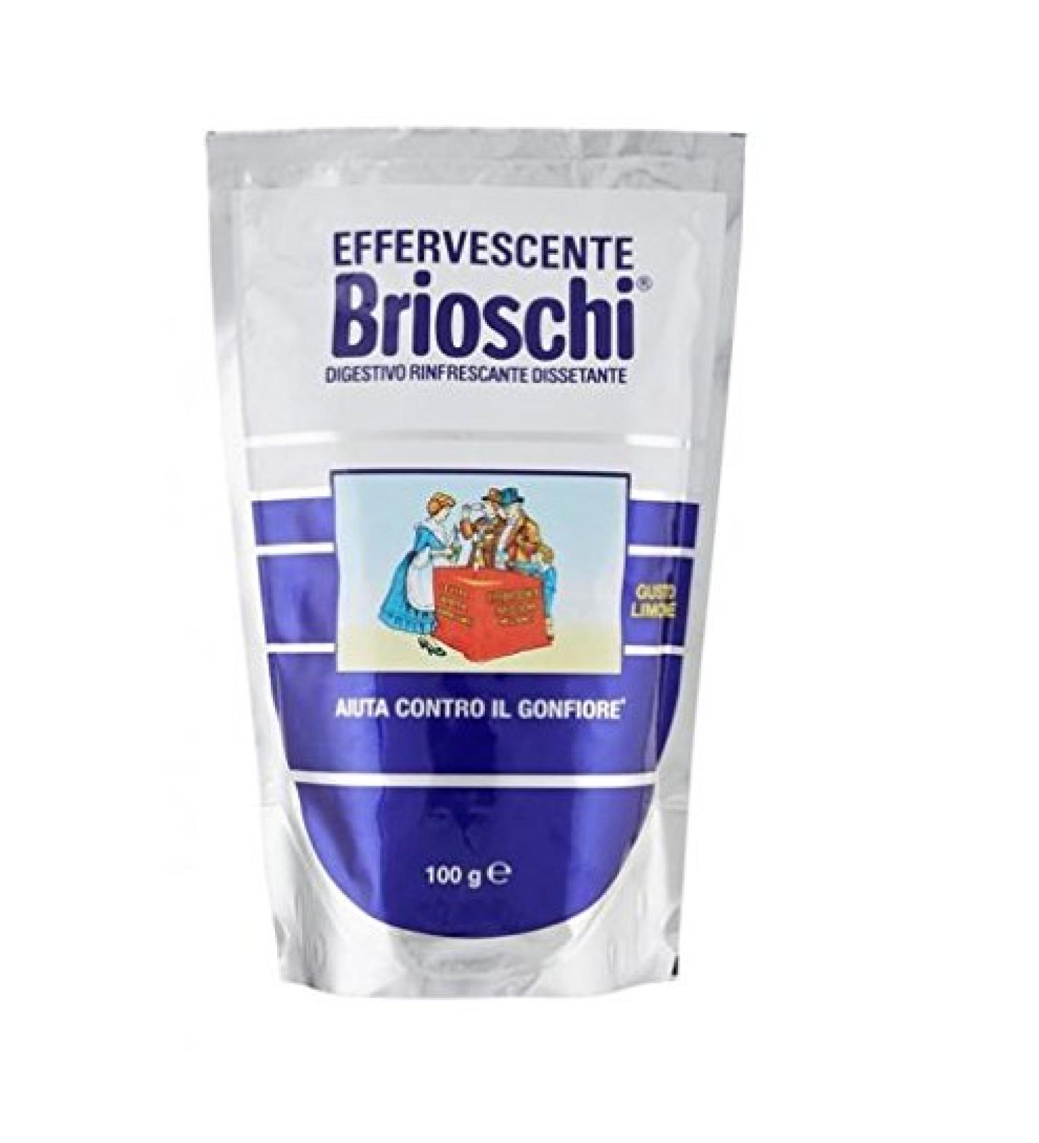 brioschi Lime Refreshing Digestive Dissolving with Lemon Flavour 100 g