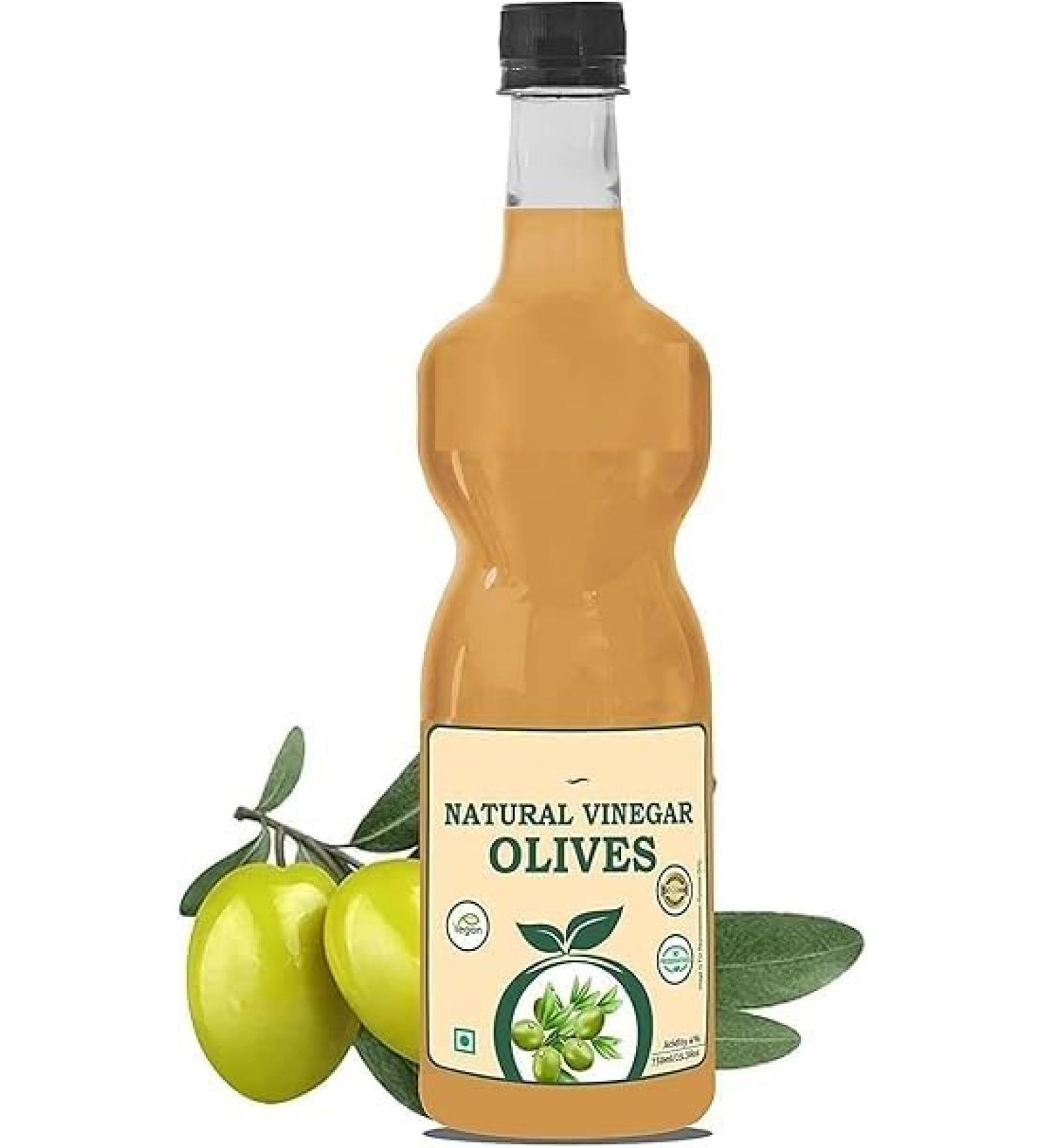 JEVR Olive Vinegar (Zaitoon Sirka) 750 ml Premium Filter (Jaitun Ka Sirka) - Buy Online on GoSupps.com