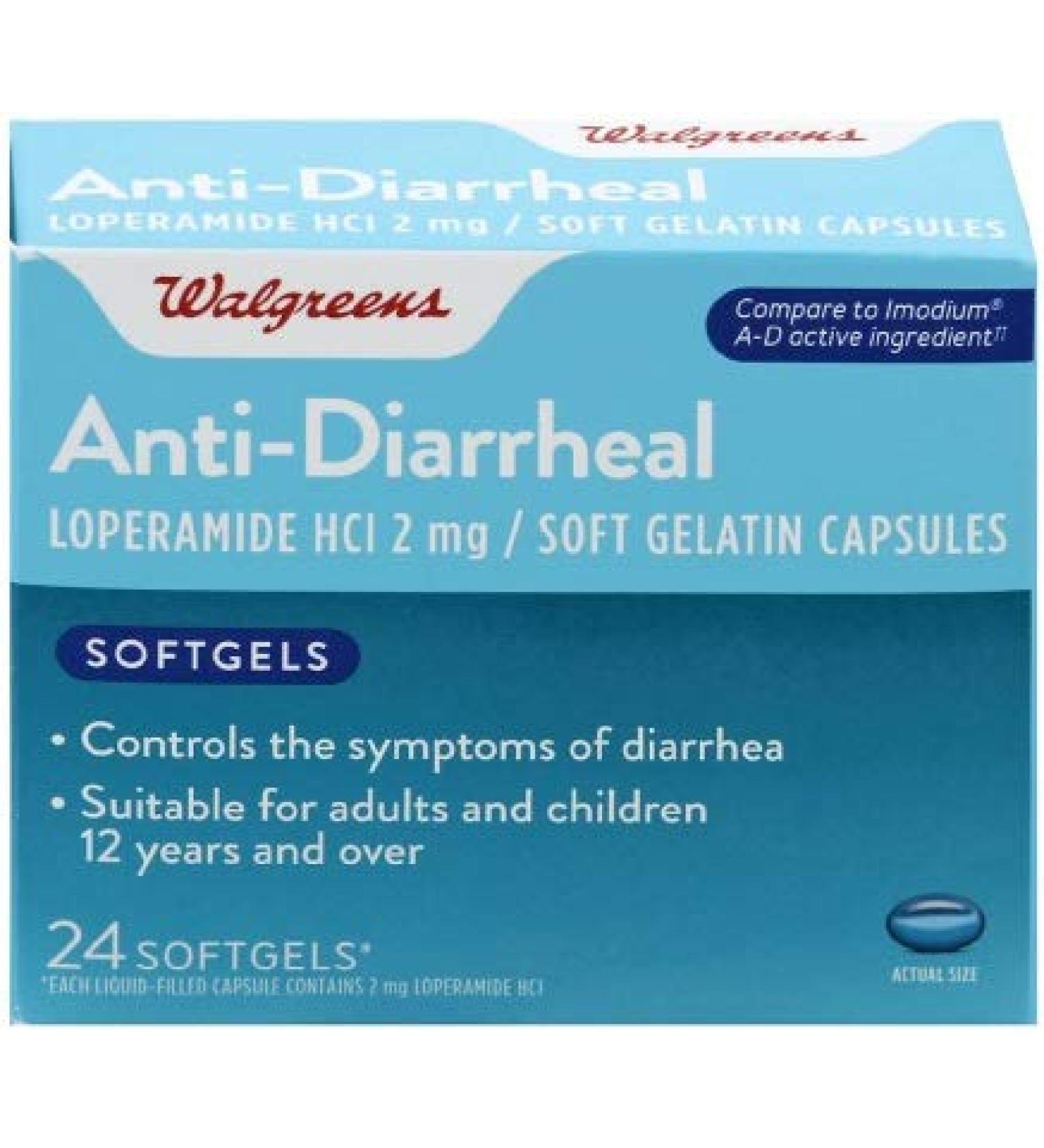 Walgreens Anti-Diarrheal Softgels 24 ea