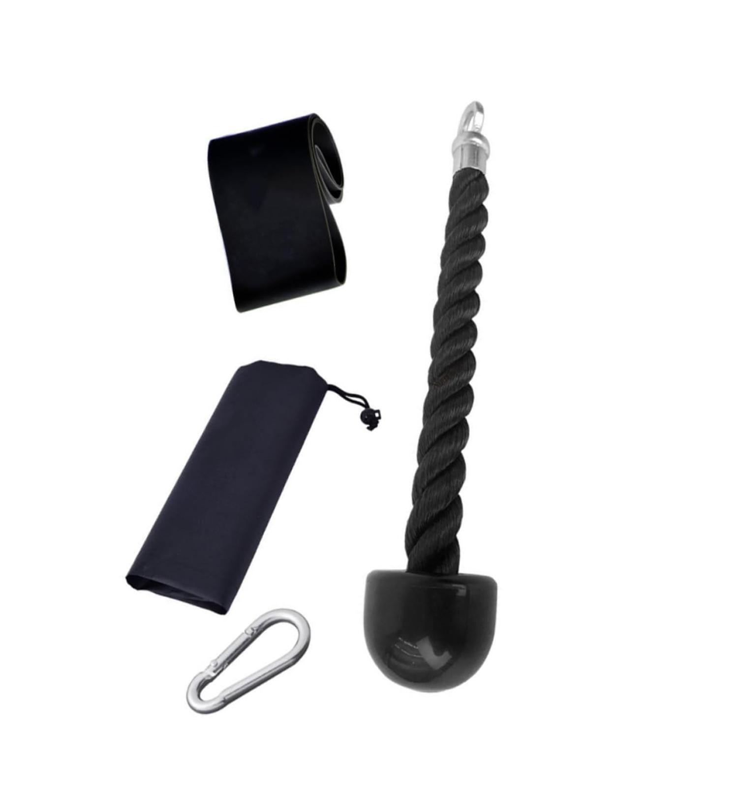 Buy ifundom 1 Set Muscle Training Pull Rope & Yoga Resistance Band - Black | Best Workout Accessories for Strength Training - Buy Online on GoSupps.com