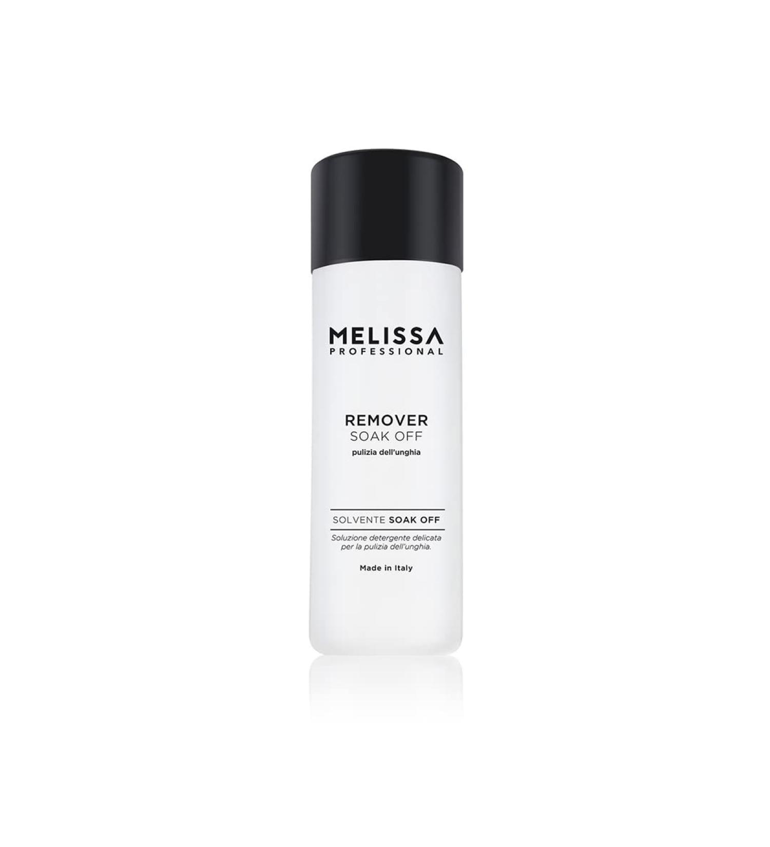 Melissa Professional Melissa Remover Soak Off 120ml Professional solution for removing gel polish and nail reconstruction acetone-free and gentle on the skin