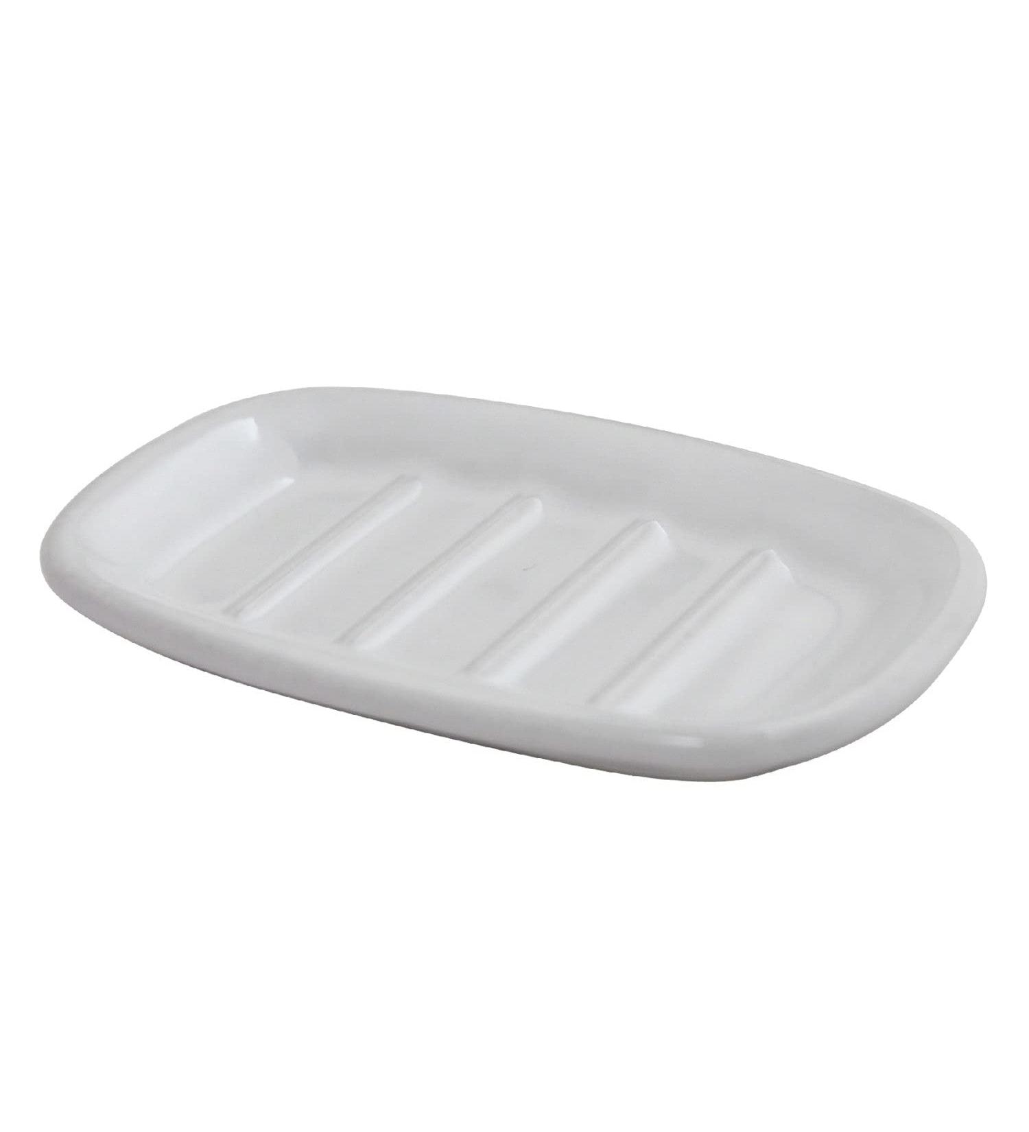 BASD3965 Soap Dish Holder Dish Only White