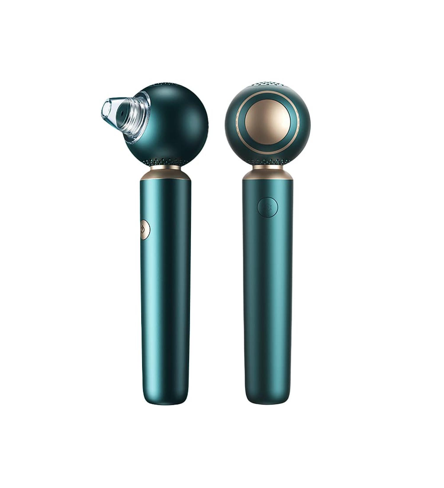 2022 Shakalaka Blackhead Remover Pore Vacuum - Blue Light Facial Care Cleaner with Cold Compress & Electric Extraction Tool (Emerald) - Buy Online on GoSupps.com